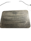 Mid Century Rectangular Serving Tray black