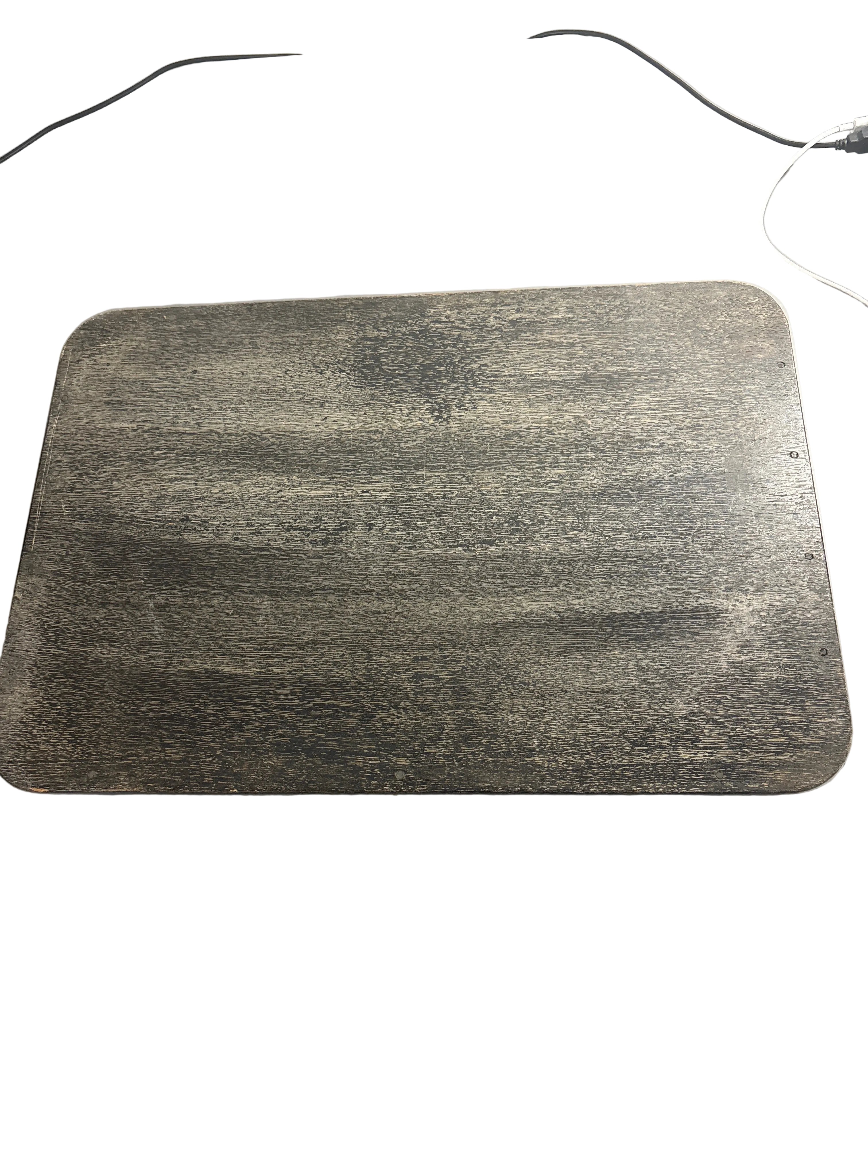 Mid Century Rectangular Serving Tray black