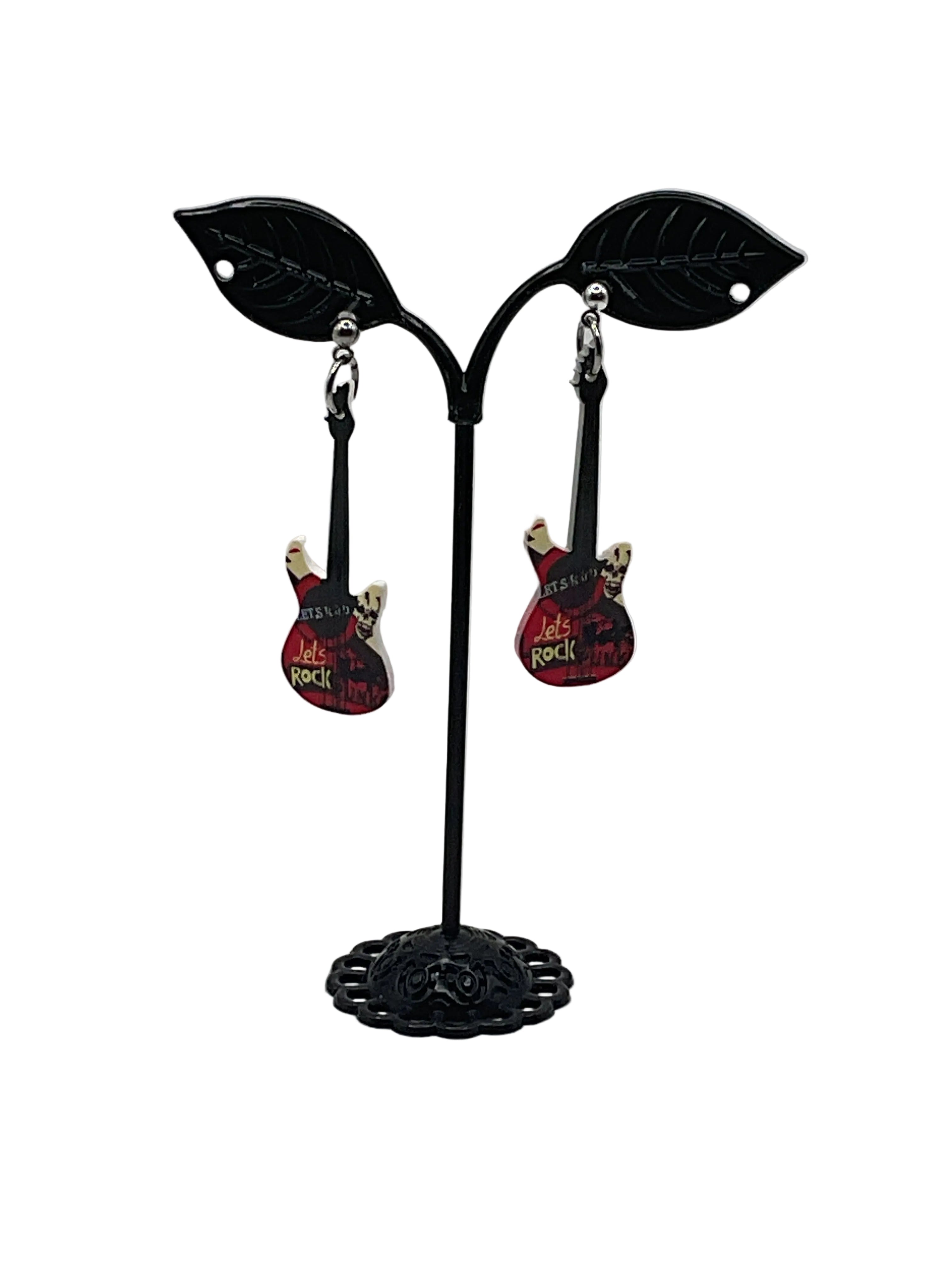 Guitar Earrings