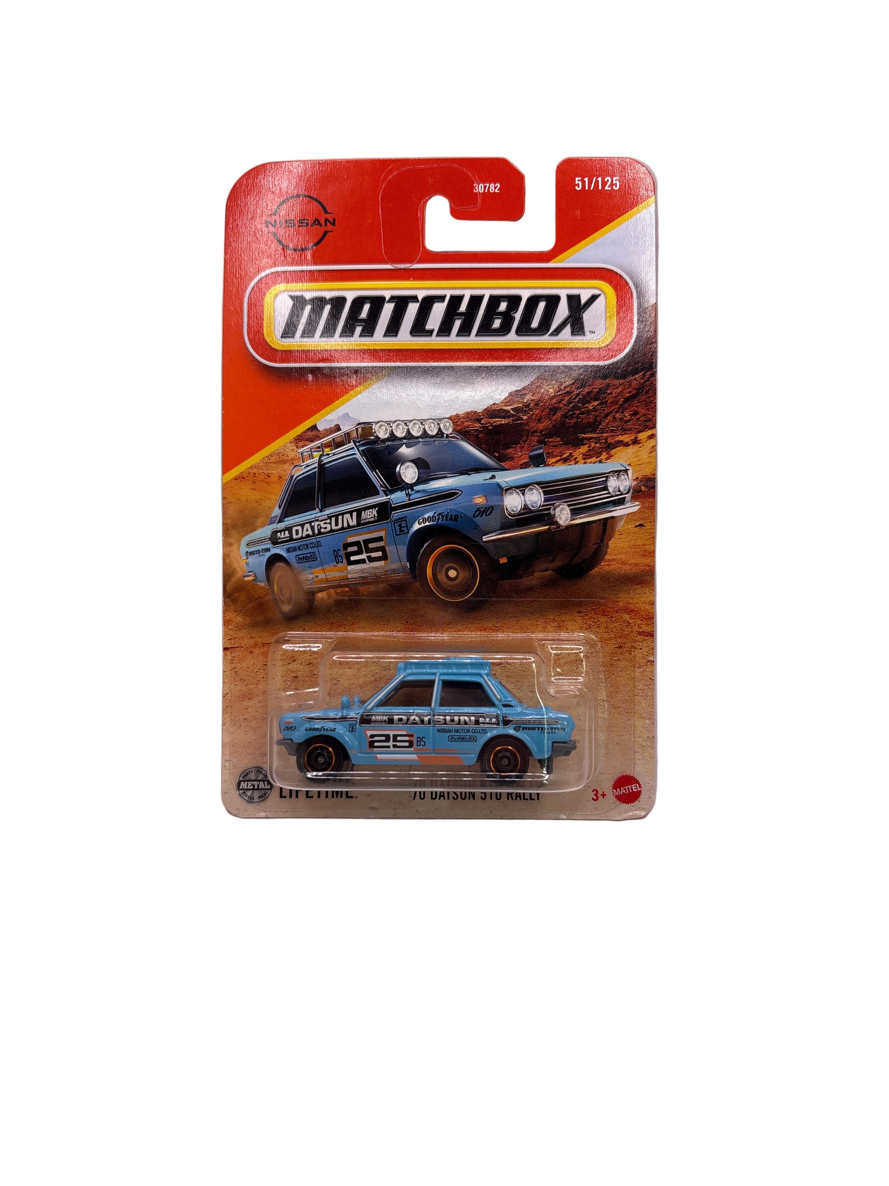 Matchbox 70 Datsun 510 Rally Diecast