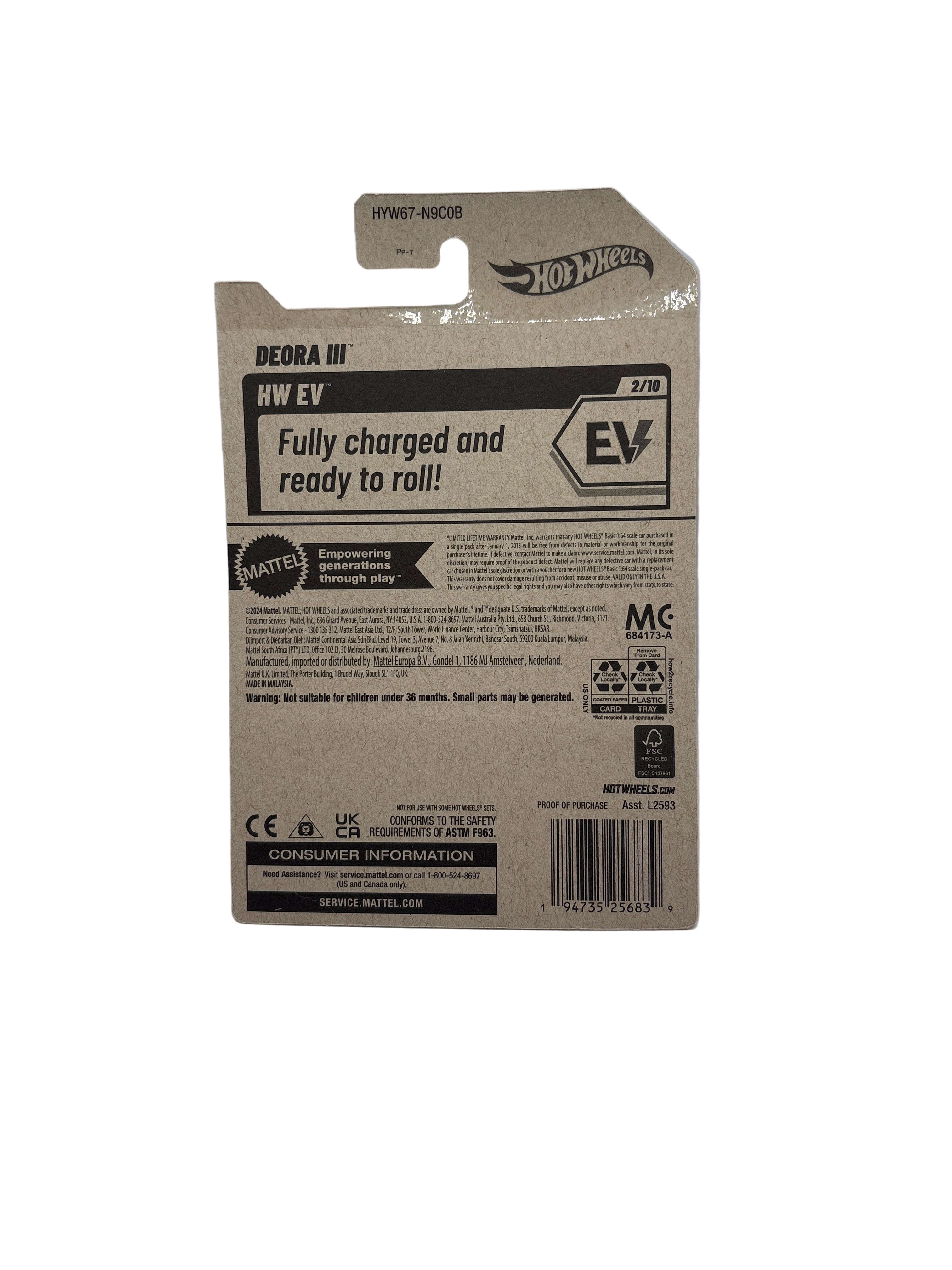 Hot Wheels Deora III Diecast purple