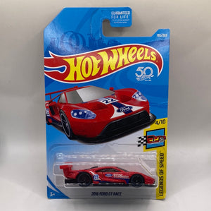 Hot Wheels 2016 Ford GT Race Diecast