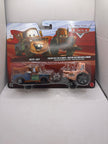 Disney Pixar Cars Mater Tractor With Tire In Mouth Diecast multi color