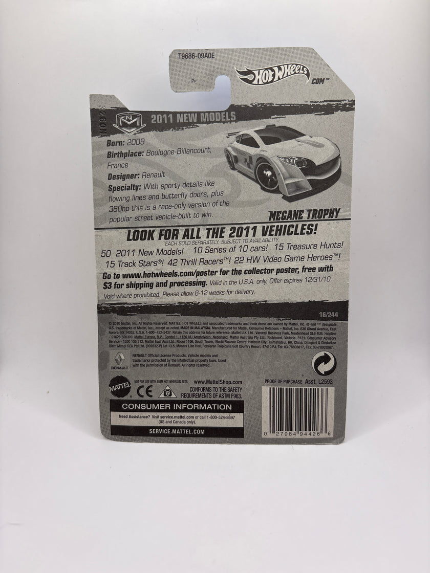 Hot Wheels Megane Trophy Diecast