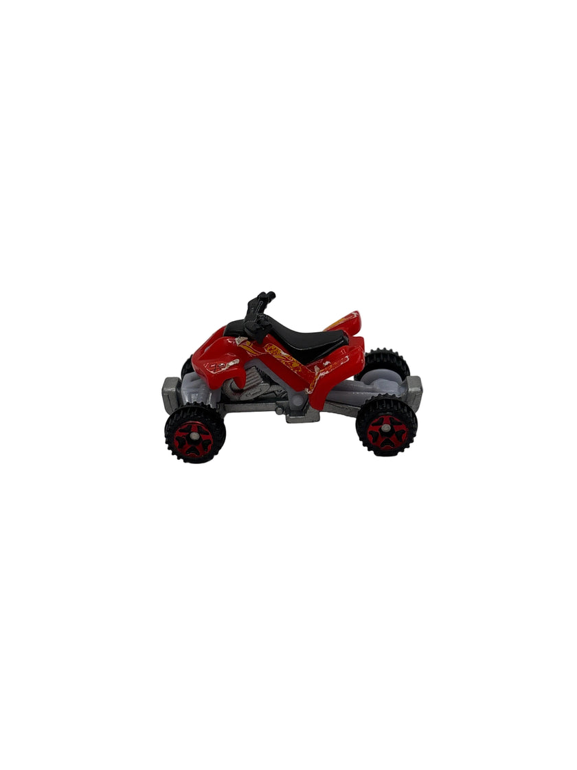 Hot Wheels Quad Racer 4 Diecast red