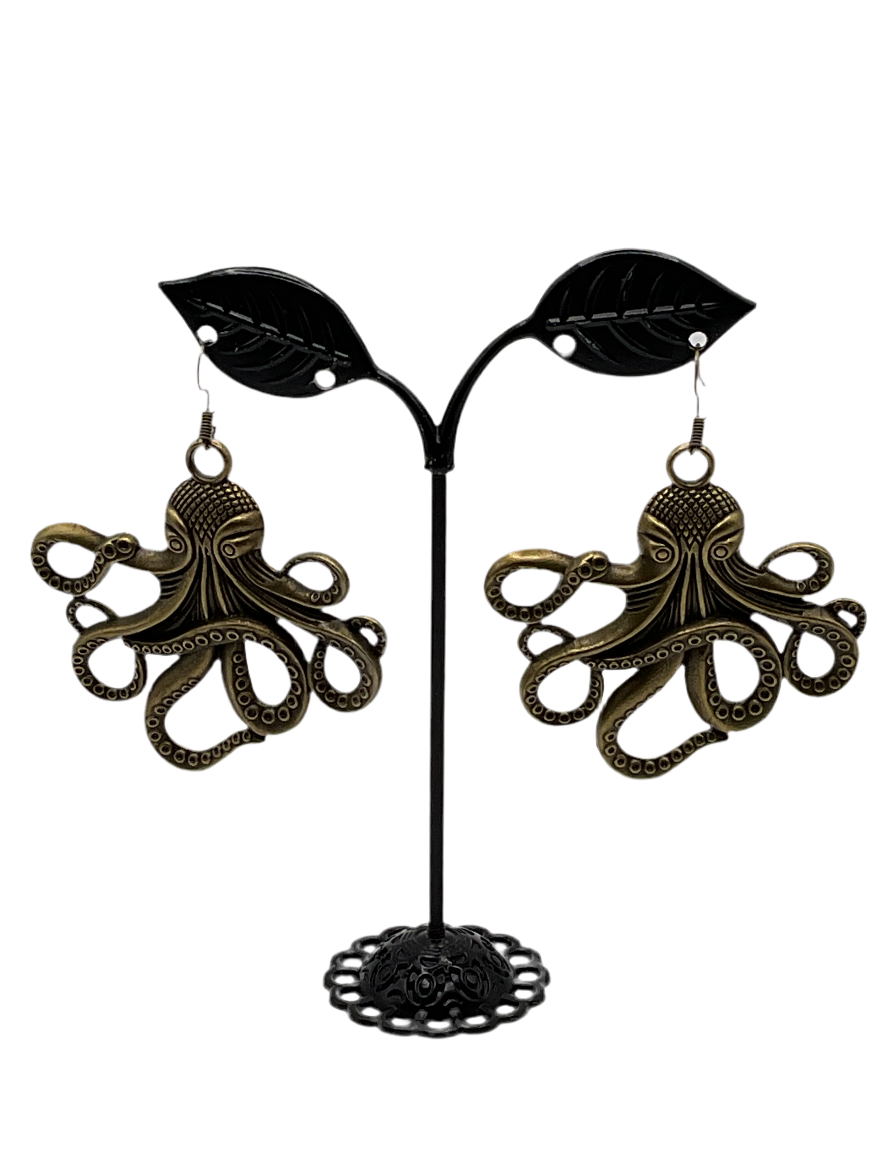 Octopus earrings