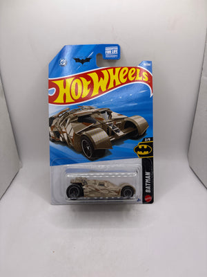 Hot Wheels The Dark Knight Batmobile Diecast tan