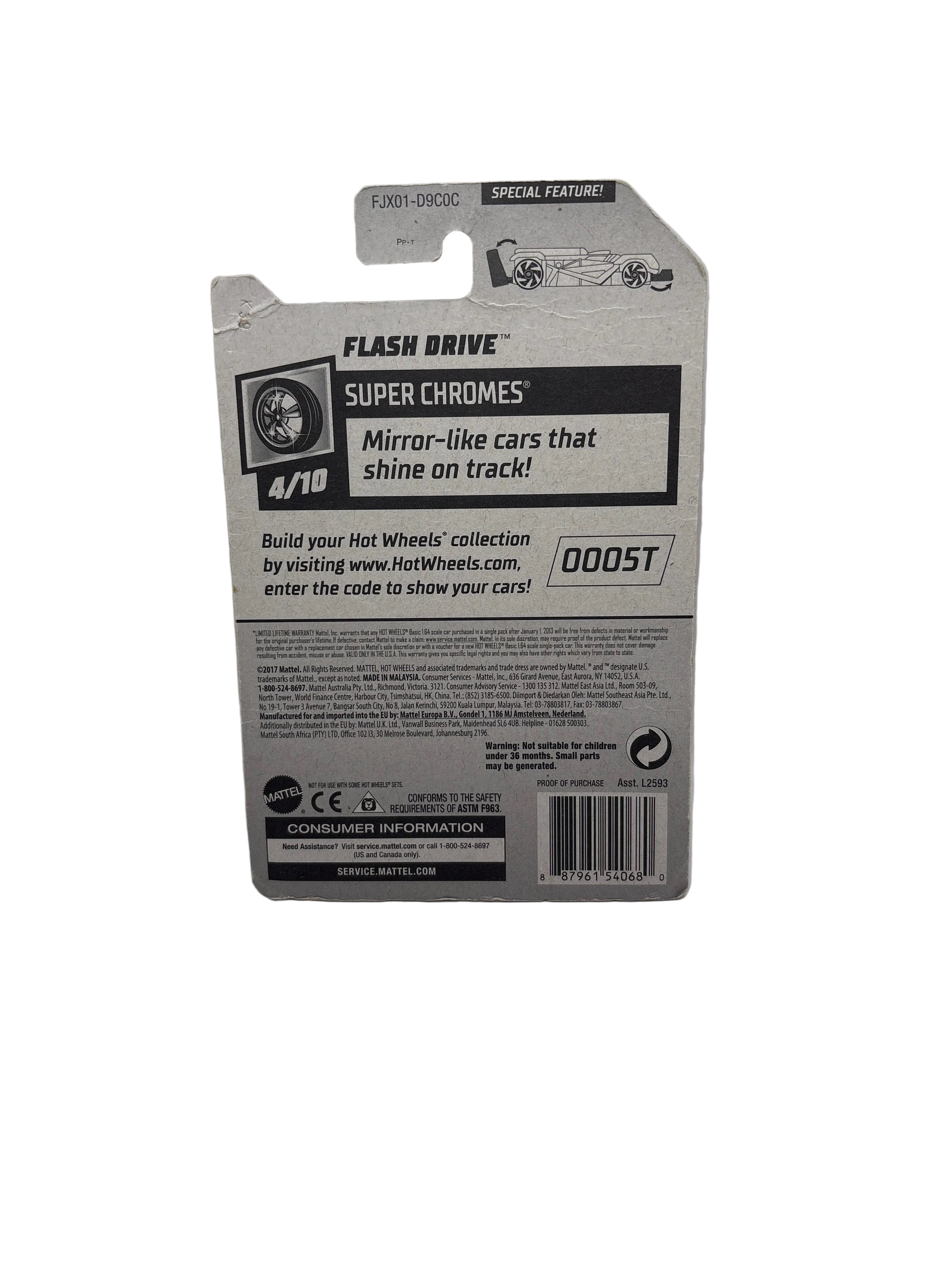 Hot Wheels Flash Drive Diecast blue