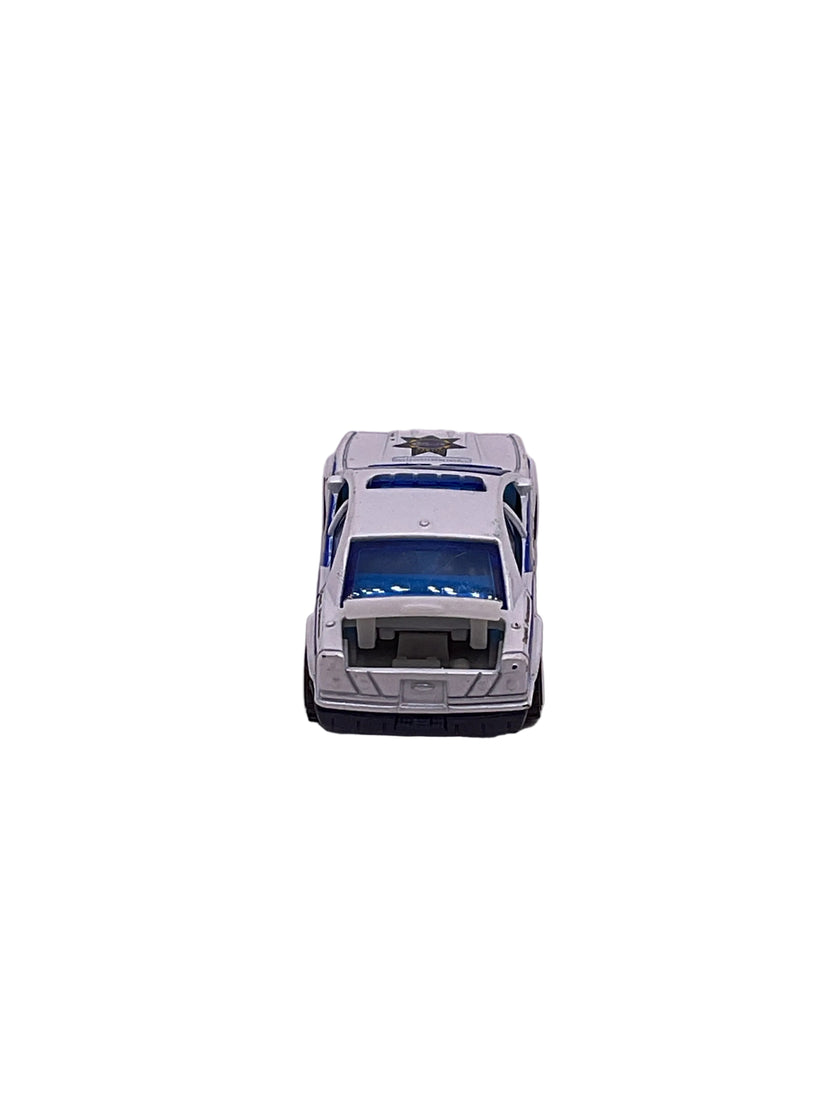 MBX Rescue Rookies Series Police Car Diecast White