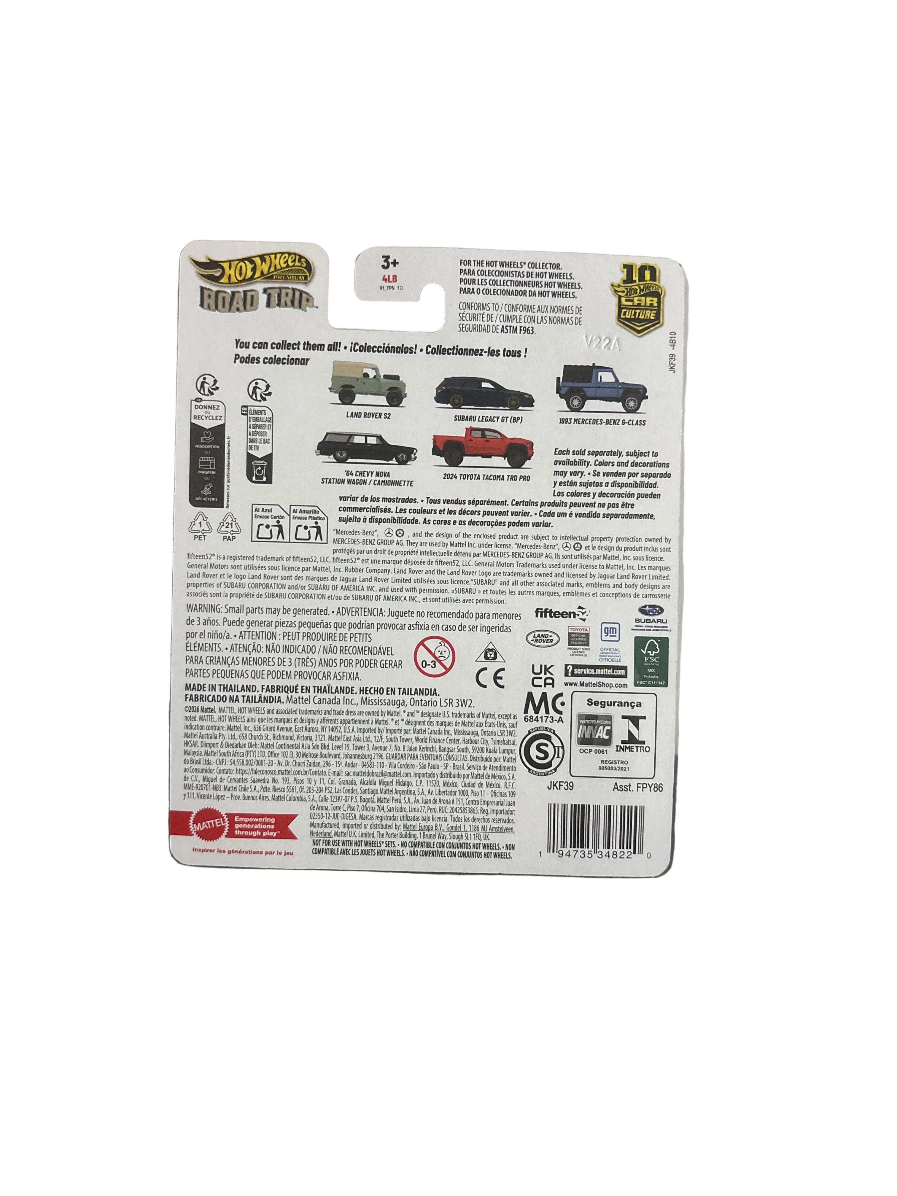 Hot Wheels 64 Chevy Nova Station Wagon Diecast