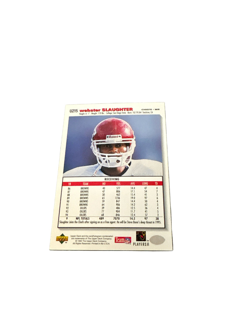 Upper Deck Webster Slaughter