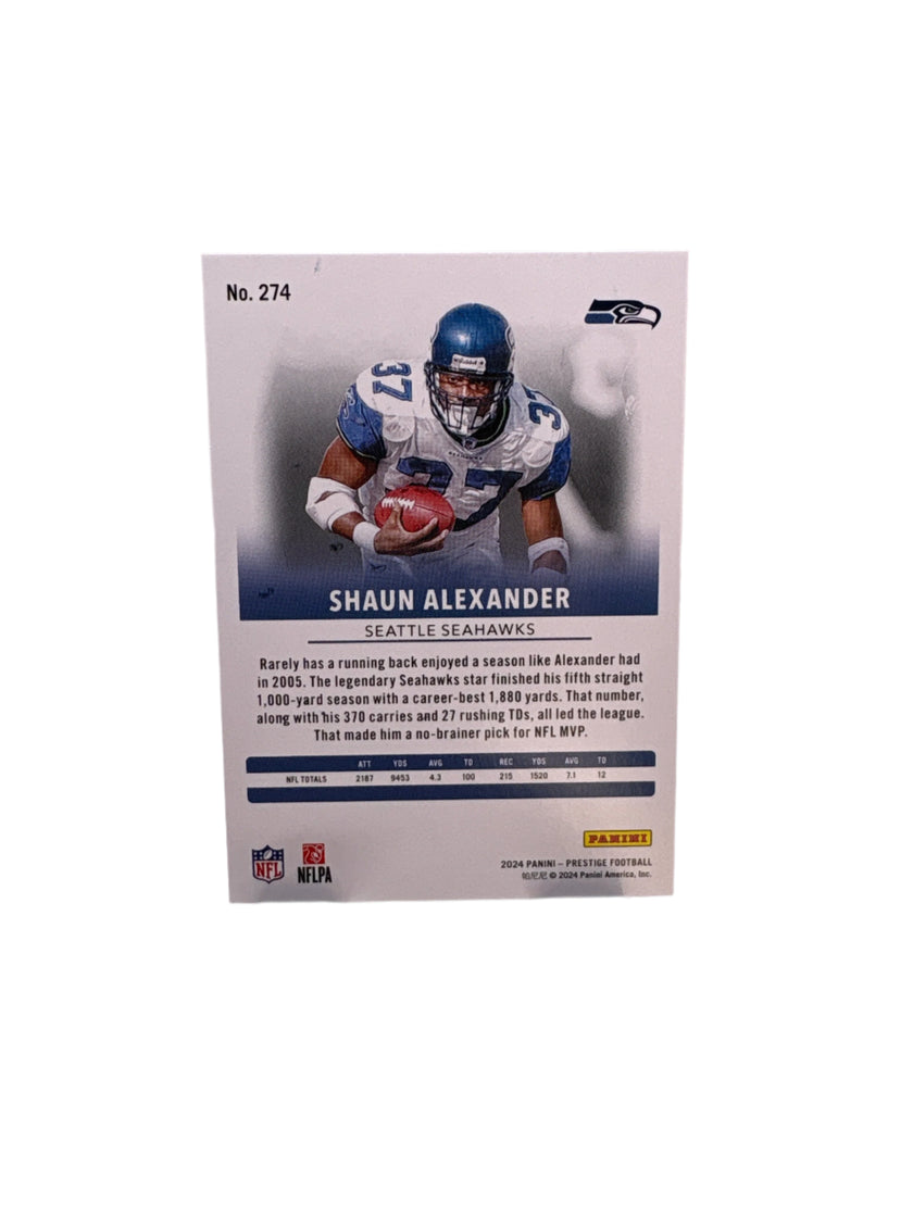 Panini Prestige Shaun Alexander