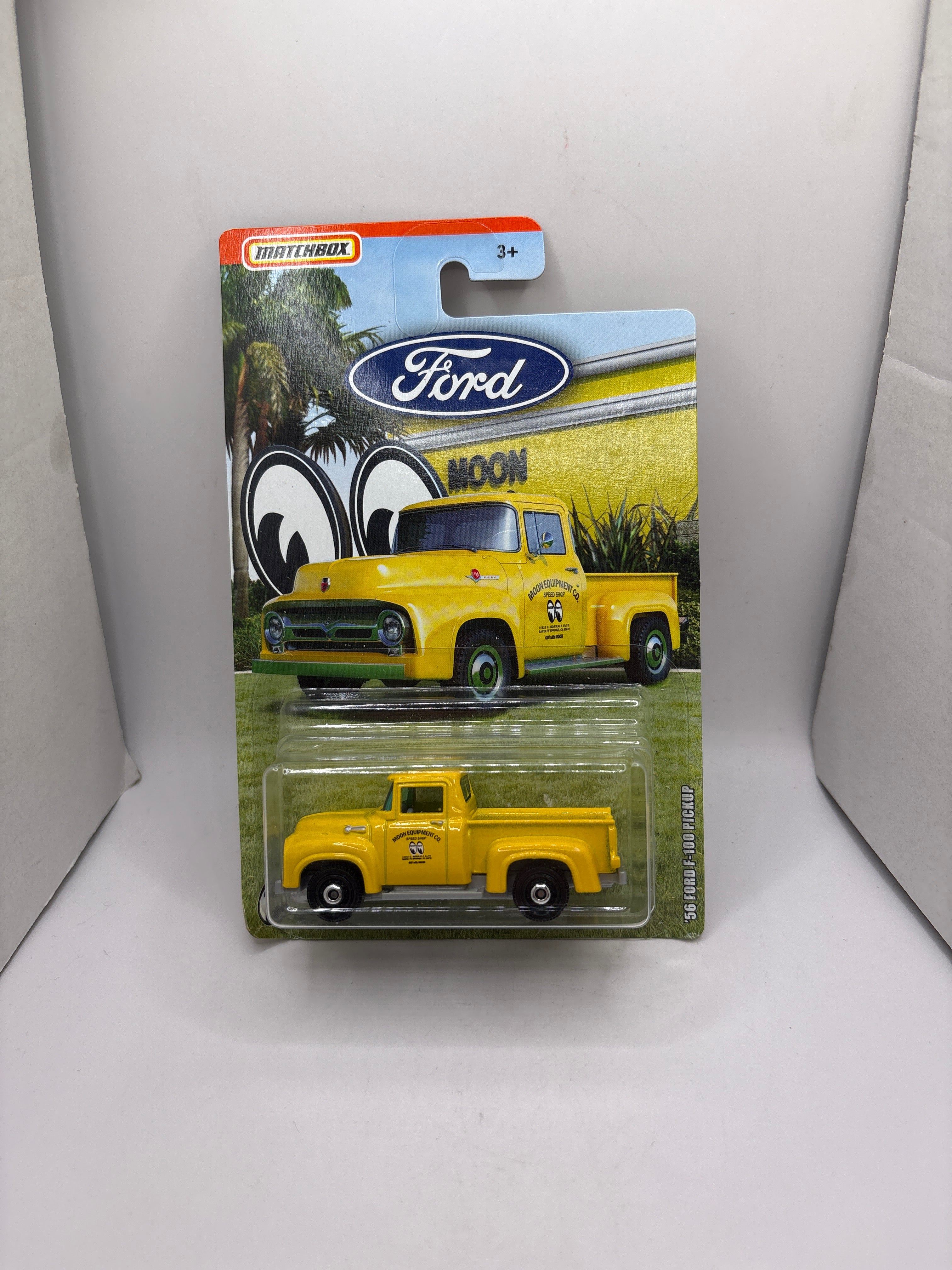 Matchbox 56 Ford F-100 Pickup Diecast yellow
