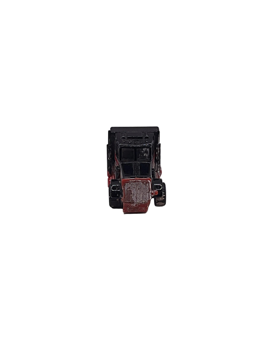 MBX Peterbilt Conventional Semi Truck Cab Diecast Black