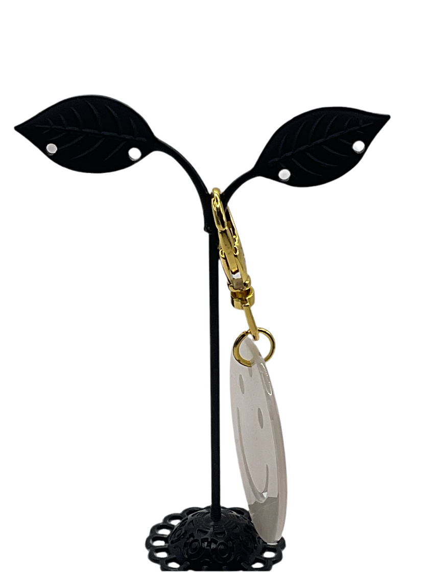 Happy face key chain