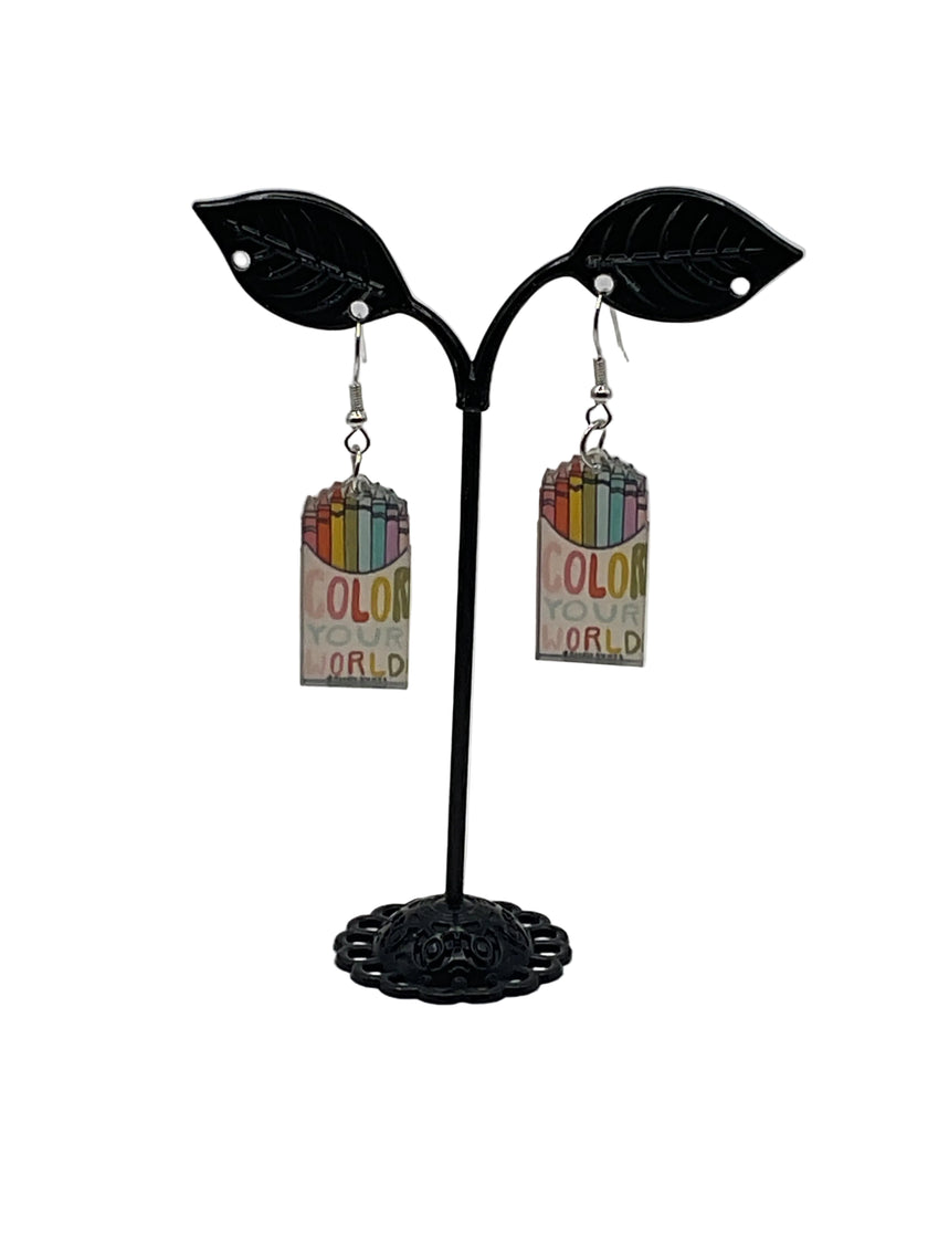 School Earrings 2
