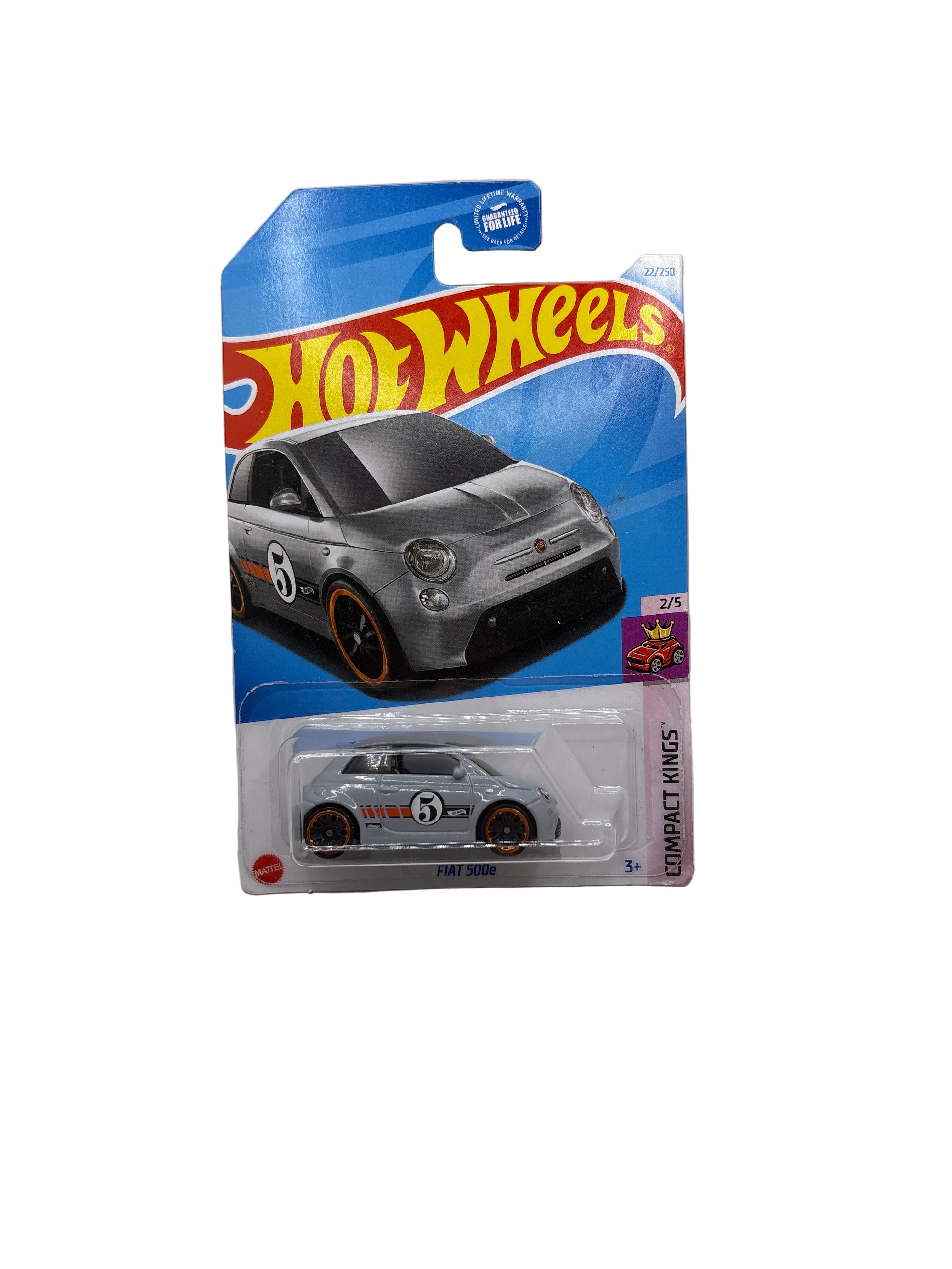 Hot Wheels Fiat 500e Diecast gray