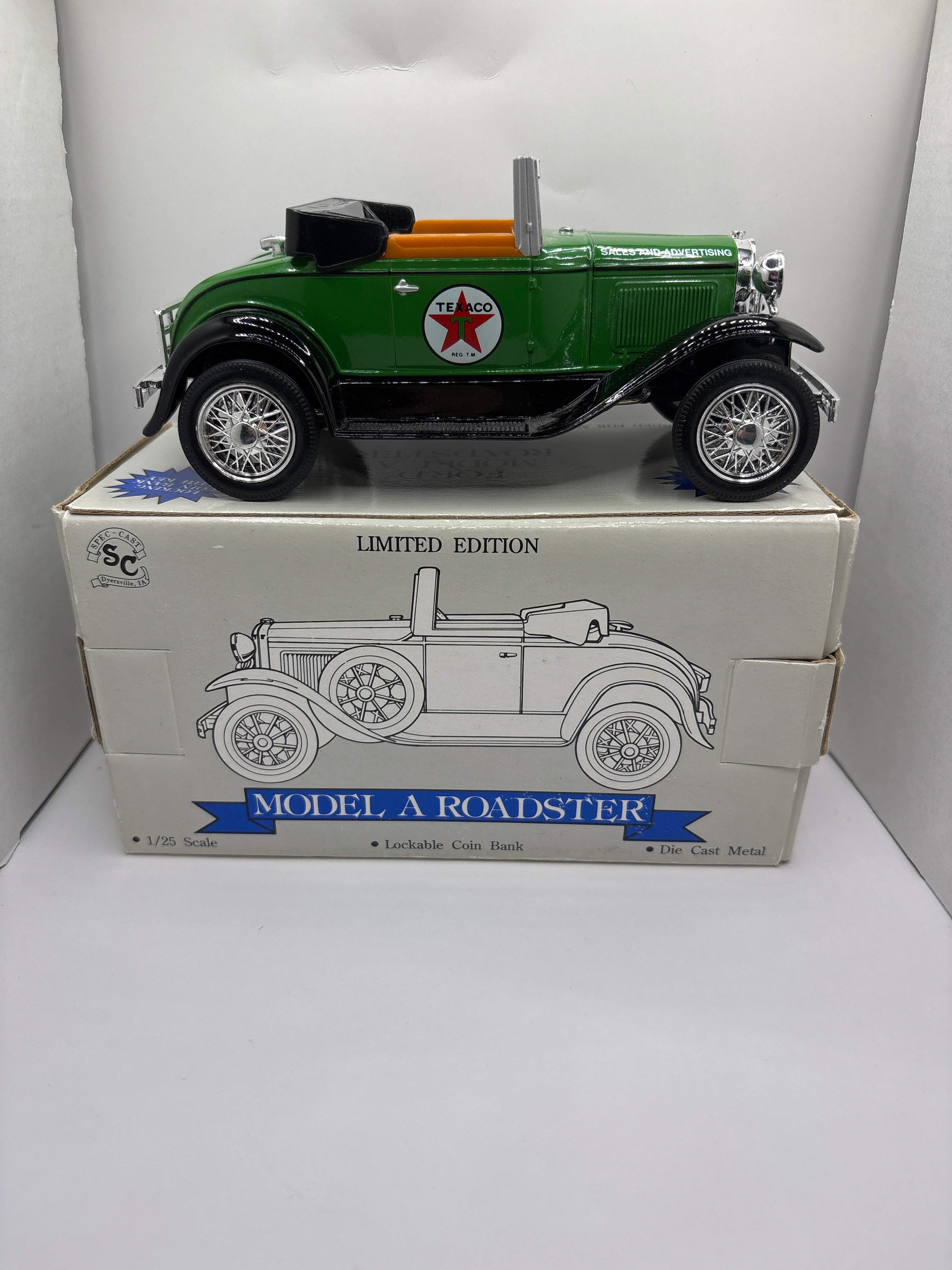 Liberty Classics Model A Roadster Coin Bank Diecast – S and E Hobbies ...