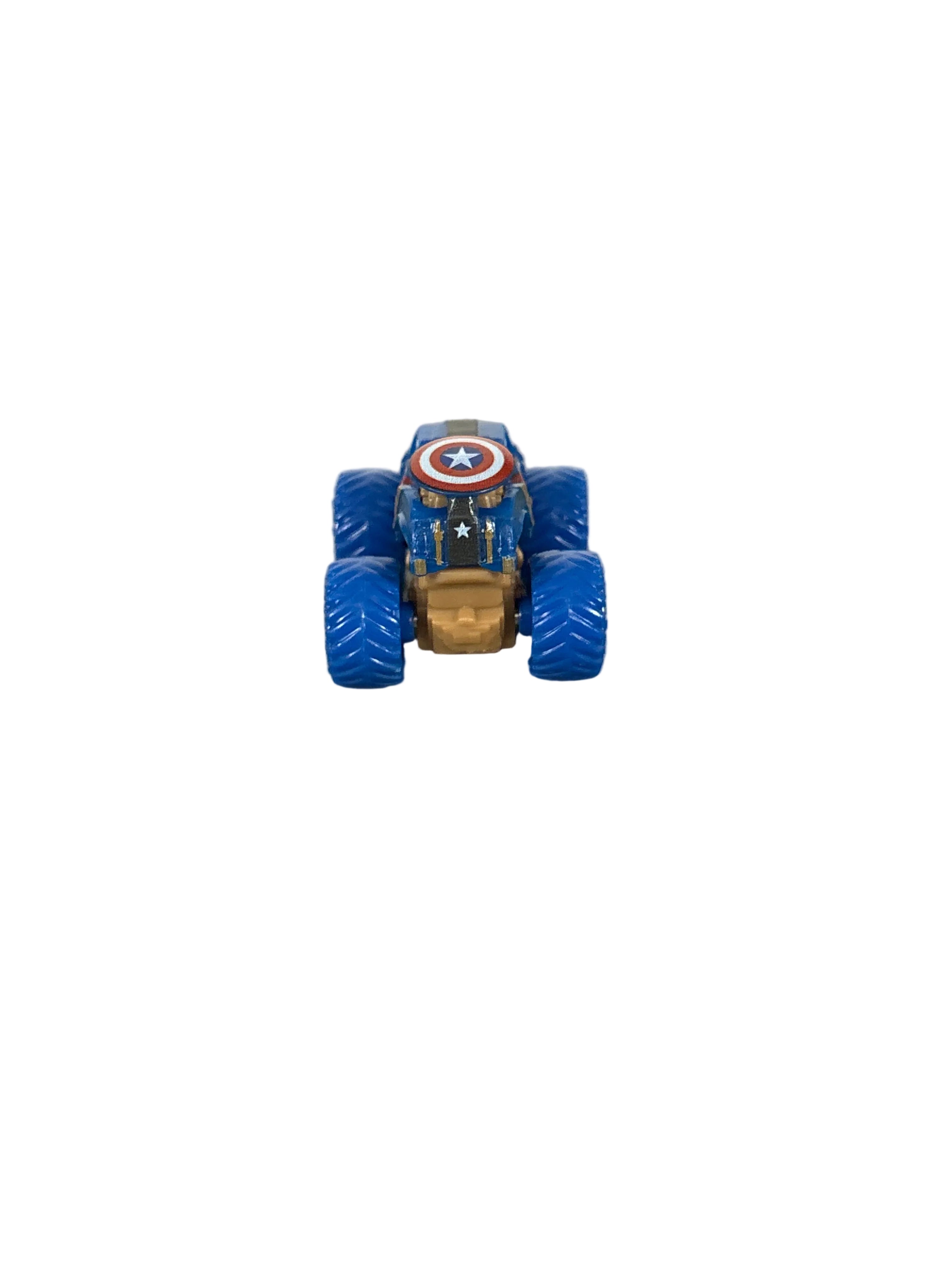 Spin Master Captain America Monster Truck Diecast blue