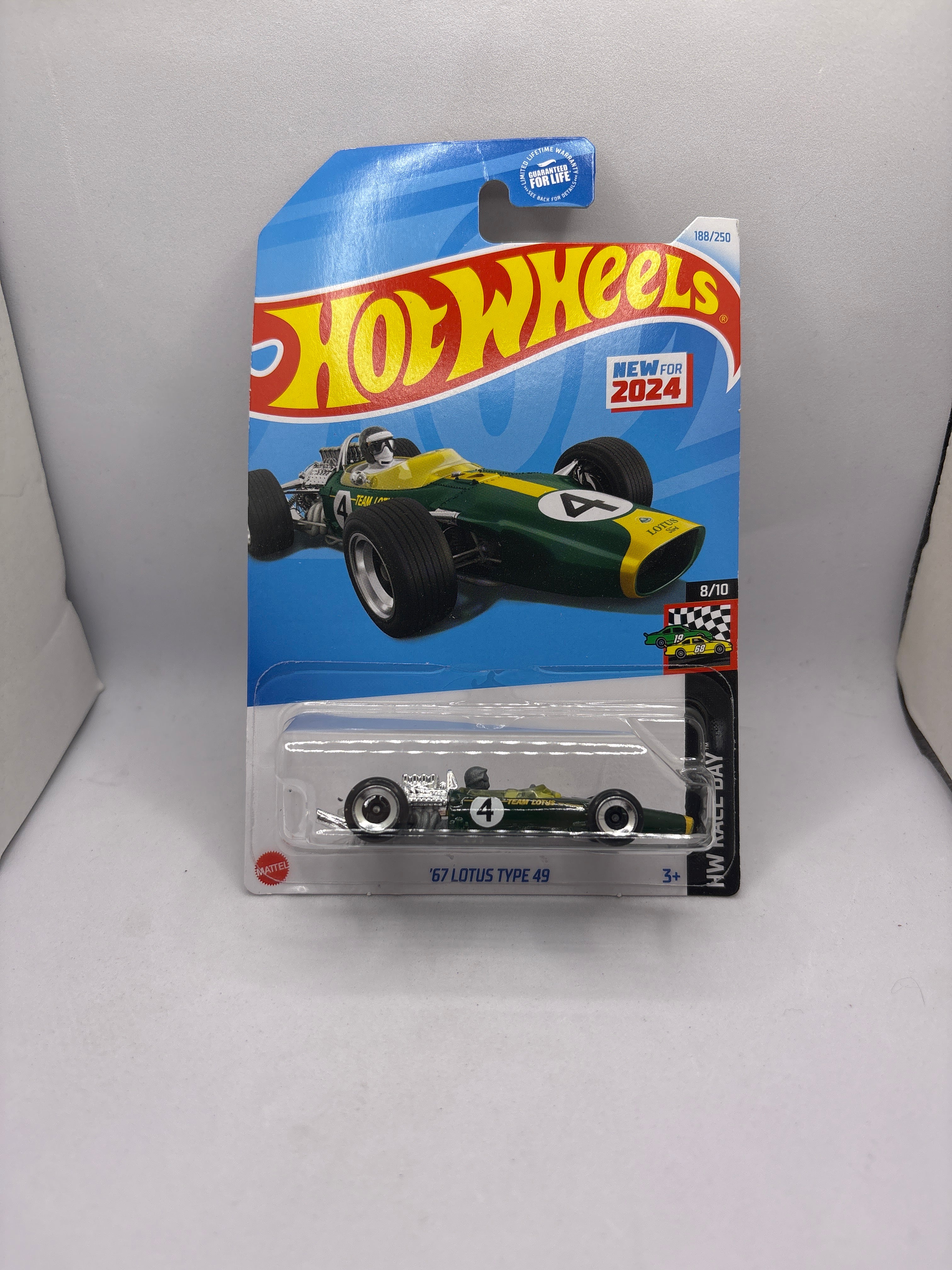 Hot Wheels 67 Lotus Type 49 Diecast