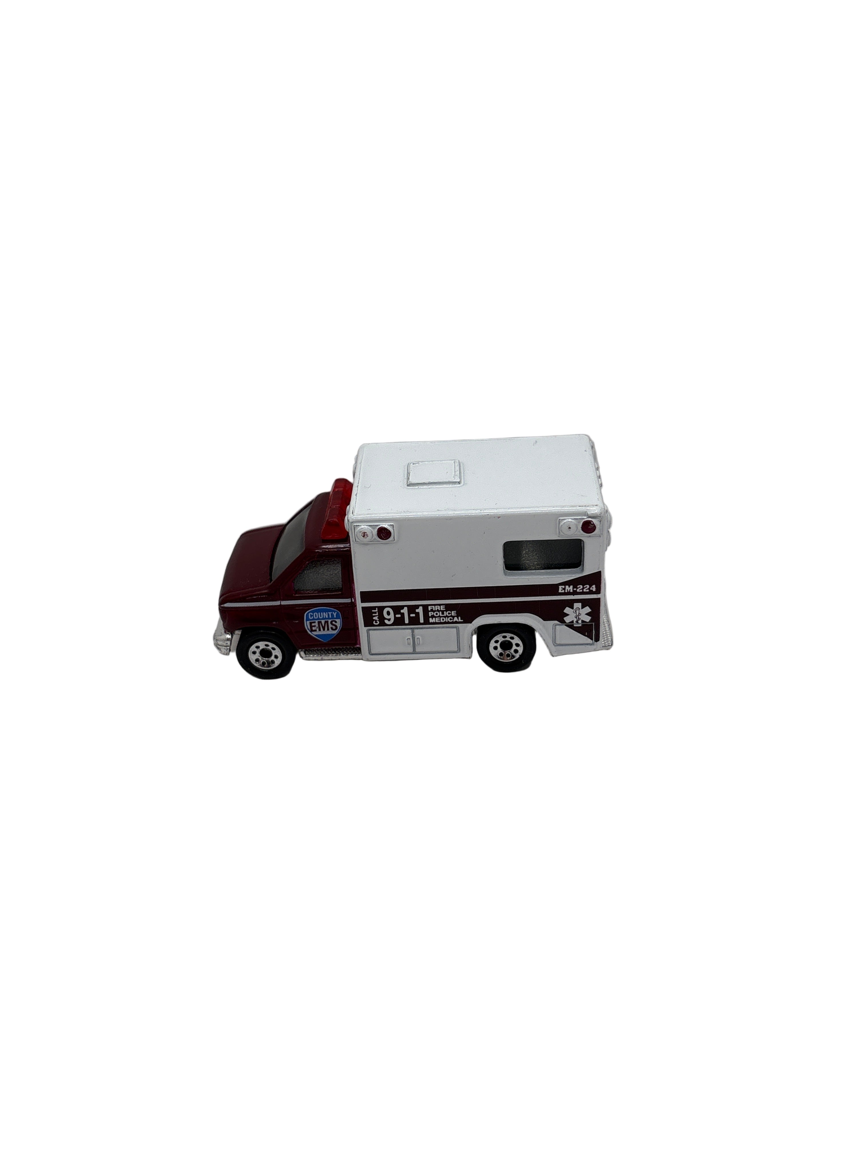 Matchbox Ambulance Diecast red