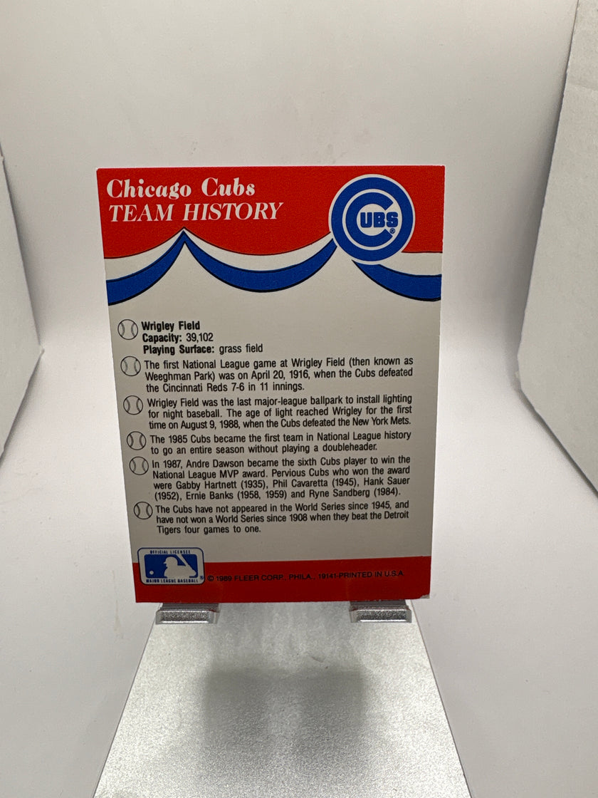 Fleer Atlanta Braves Chicago Cubs Kansas City Royals Milwaukee Brewers Baseball Stickers