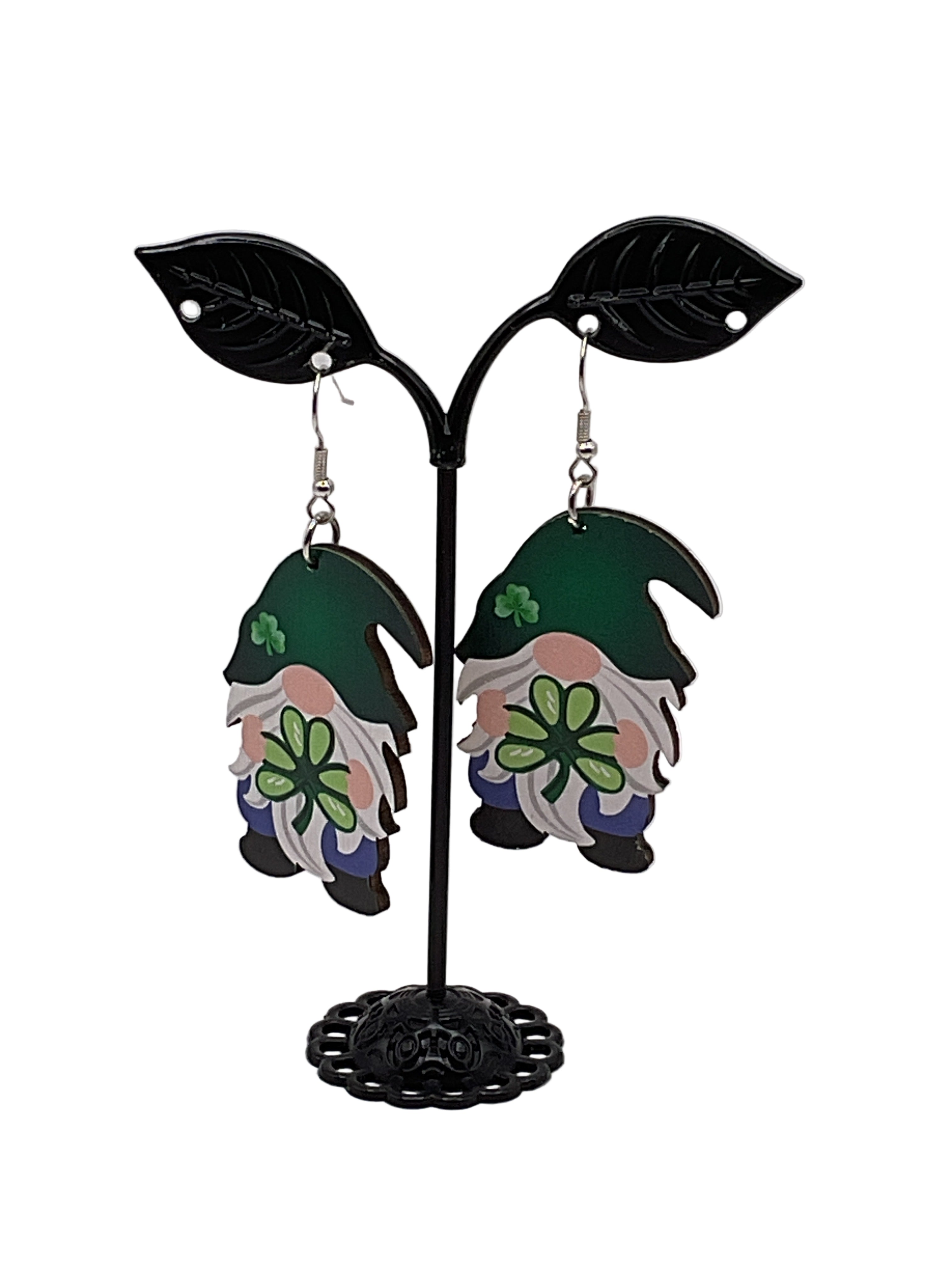 St. Patrick’s Day Gnome Earrings