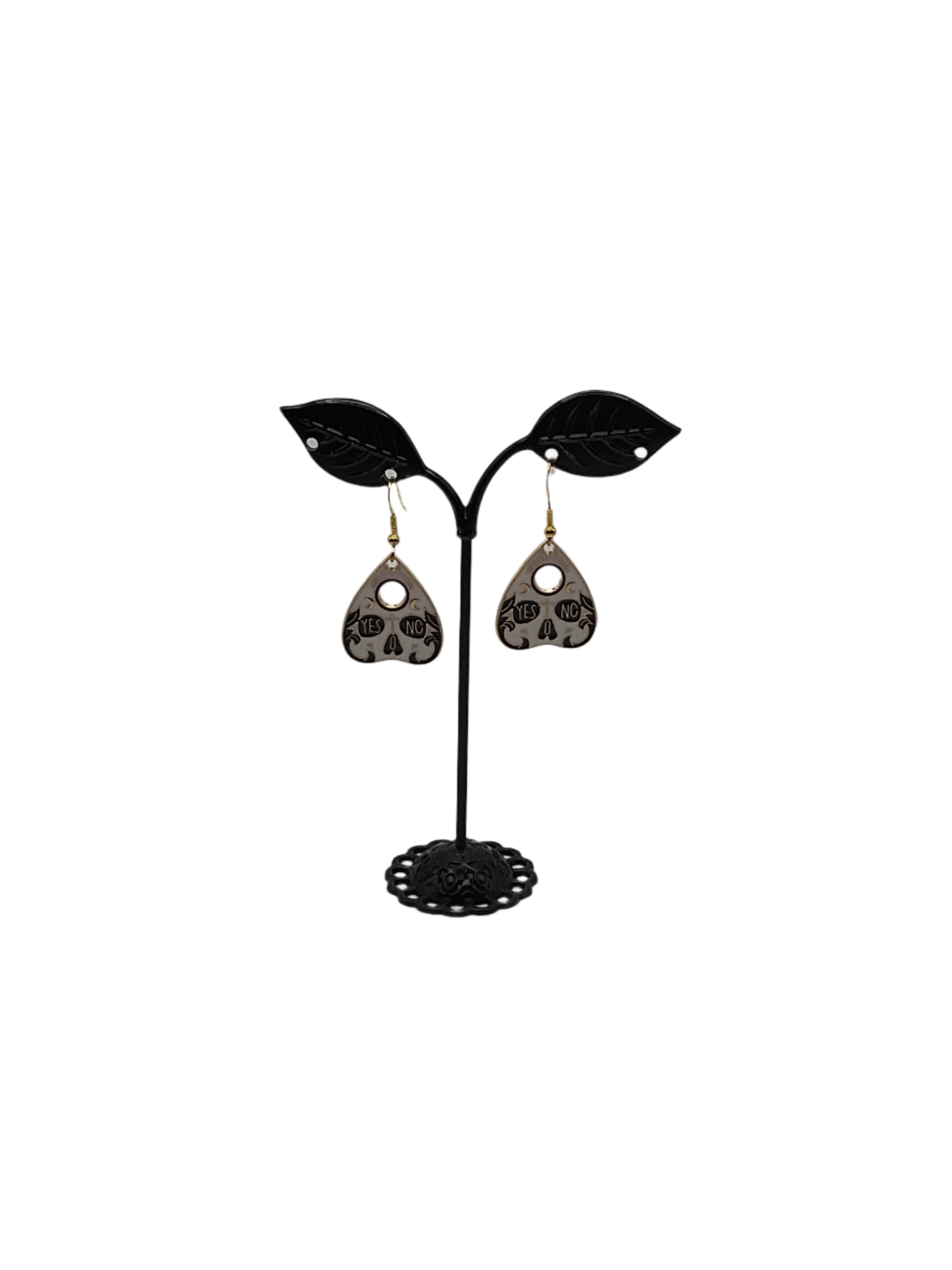 खोपड़ी उइजा प्लैंचेट बालियां