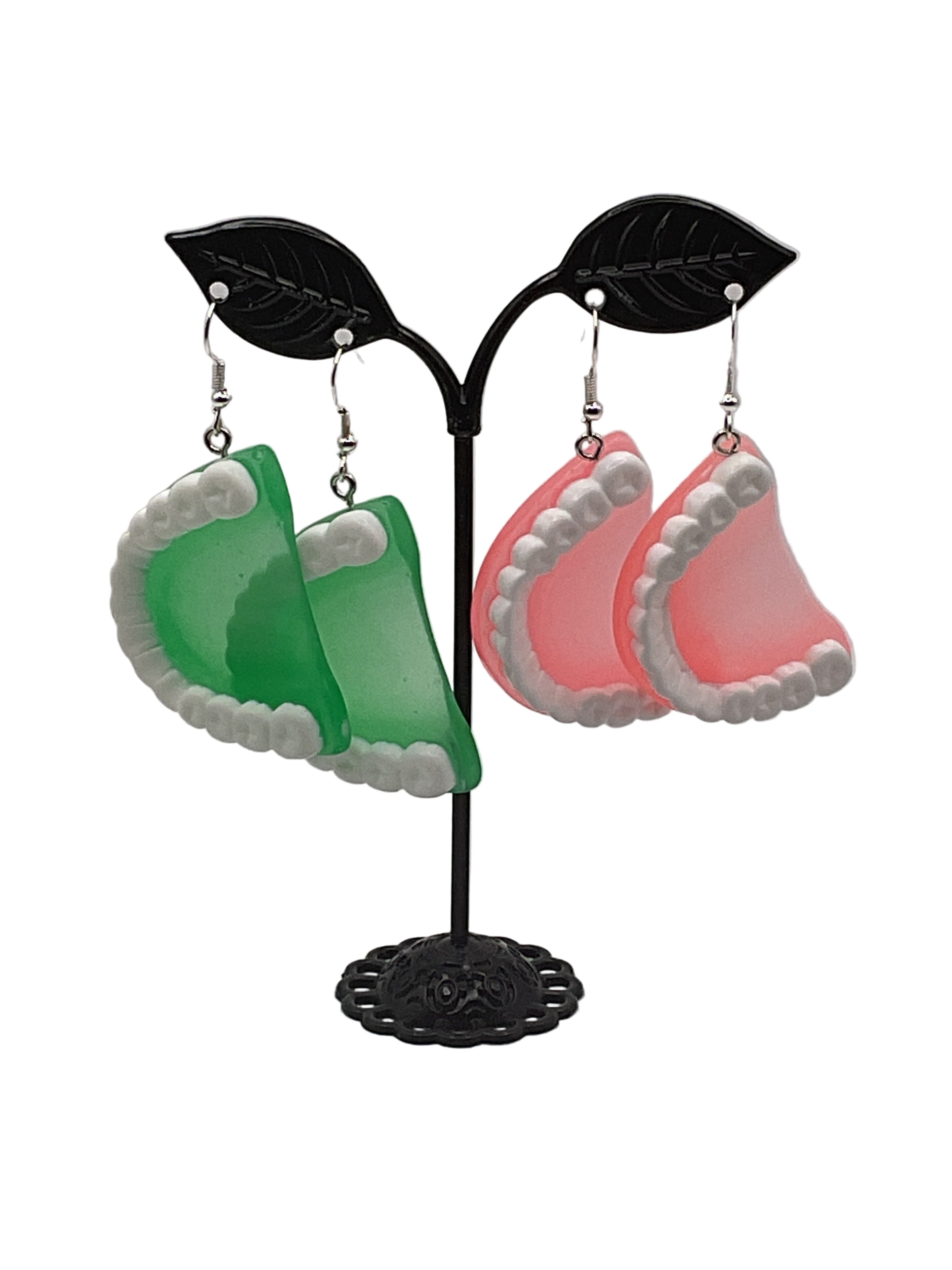 Denture earrings