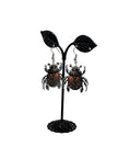 Steampunk Beetle Earrings
