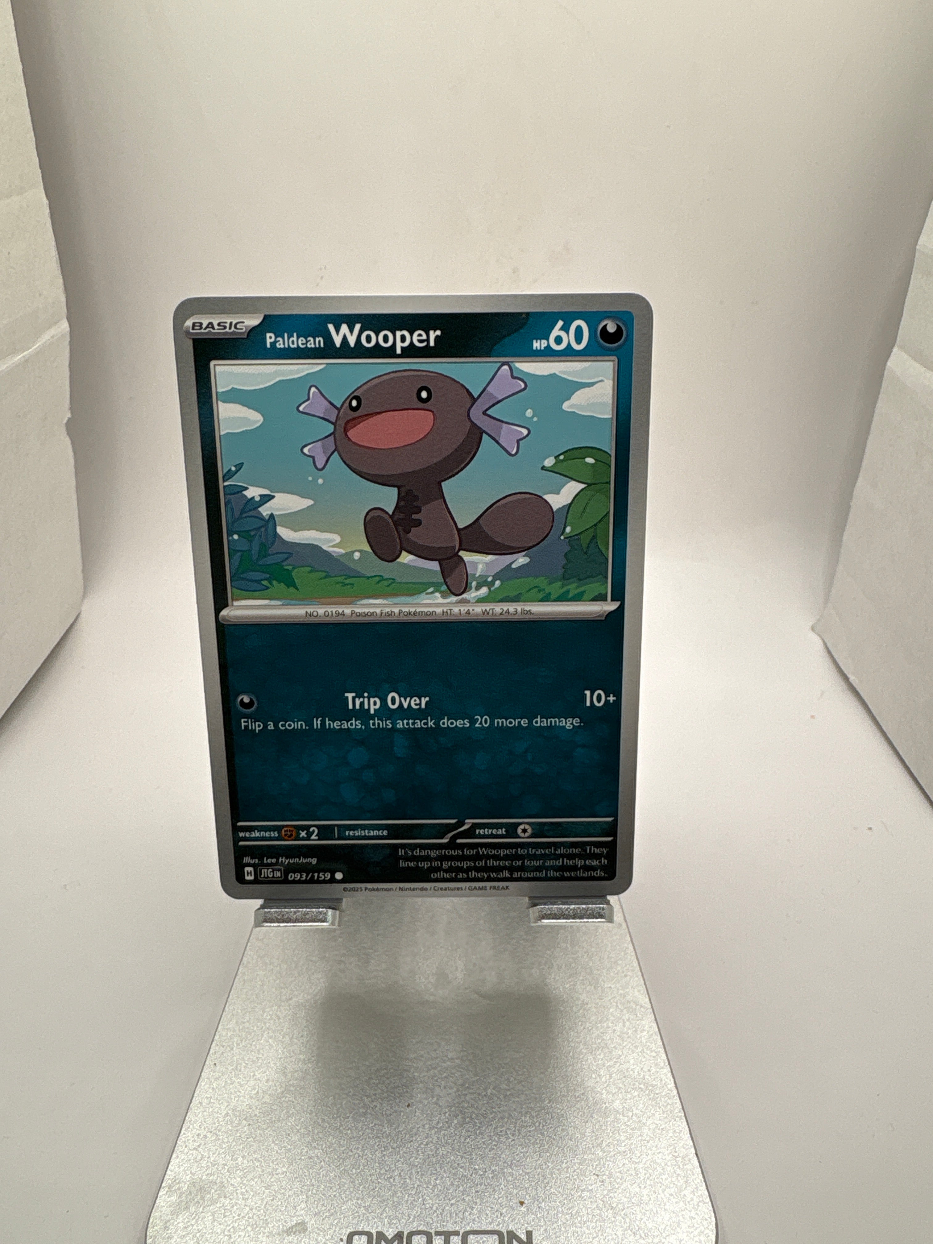 Pokemon Paldean Wooper