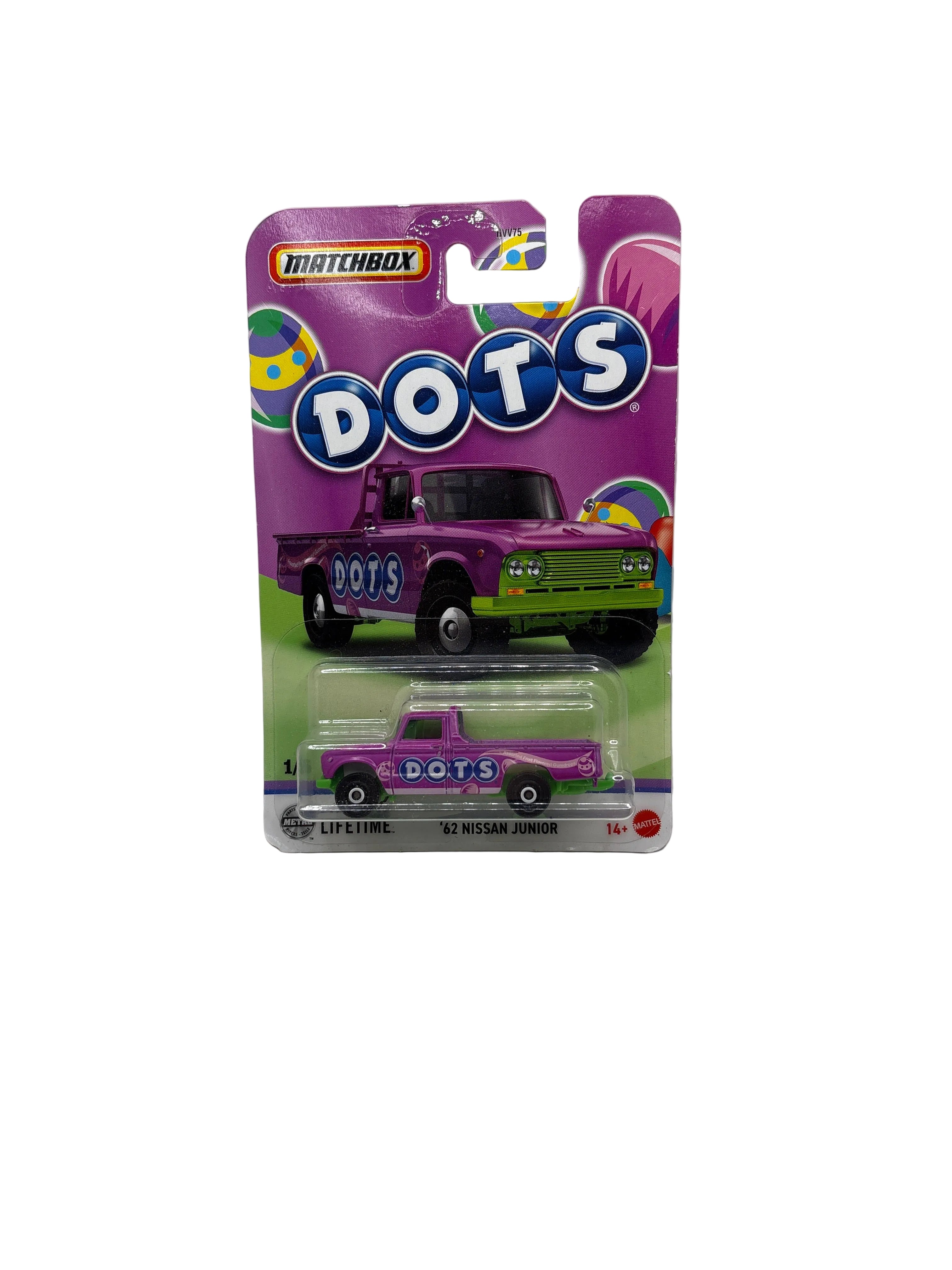 Hot Wheels 62 Nissan Junior Diecast purple