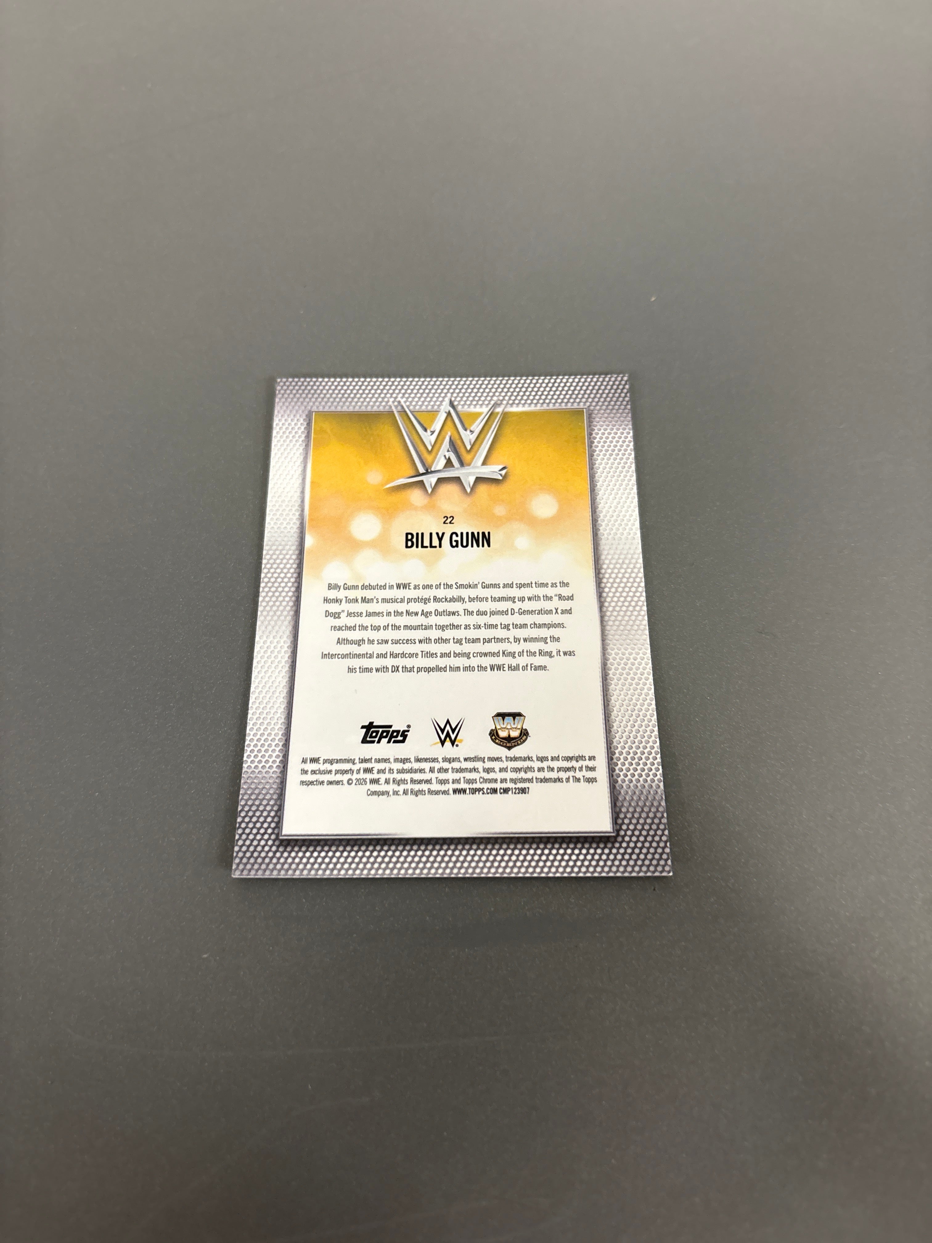 Topps Billy Gunn