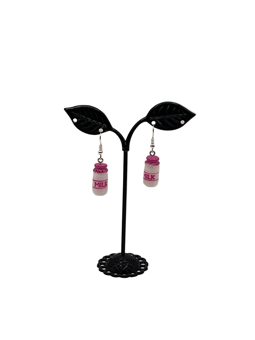 Milk jug earrings