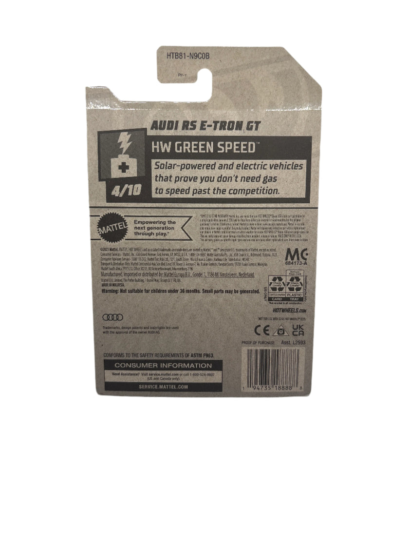 Hot Wheels Audi RS E-Tron GT Diecast