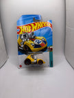 Hot Wheels Tooned Twin Mill Diecast yellow
