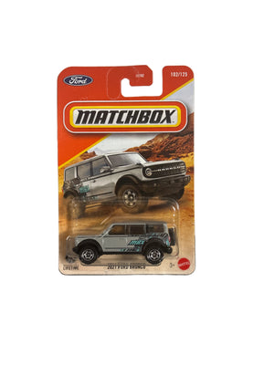 Matchbox 2021 Ford Bronco Diecast gray