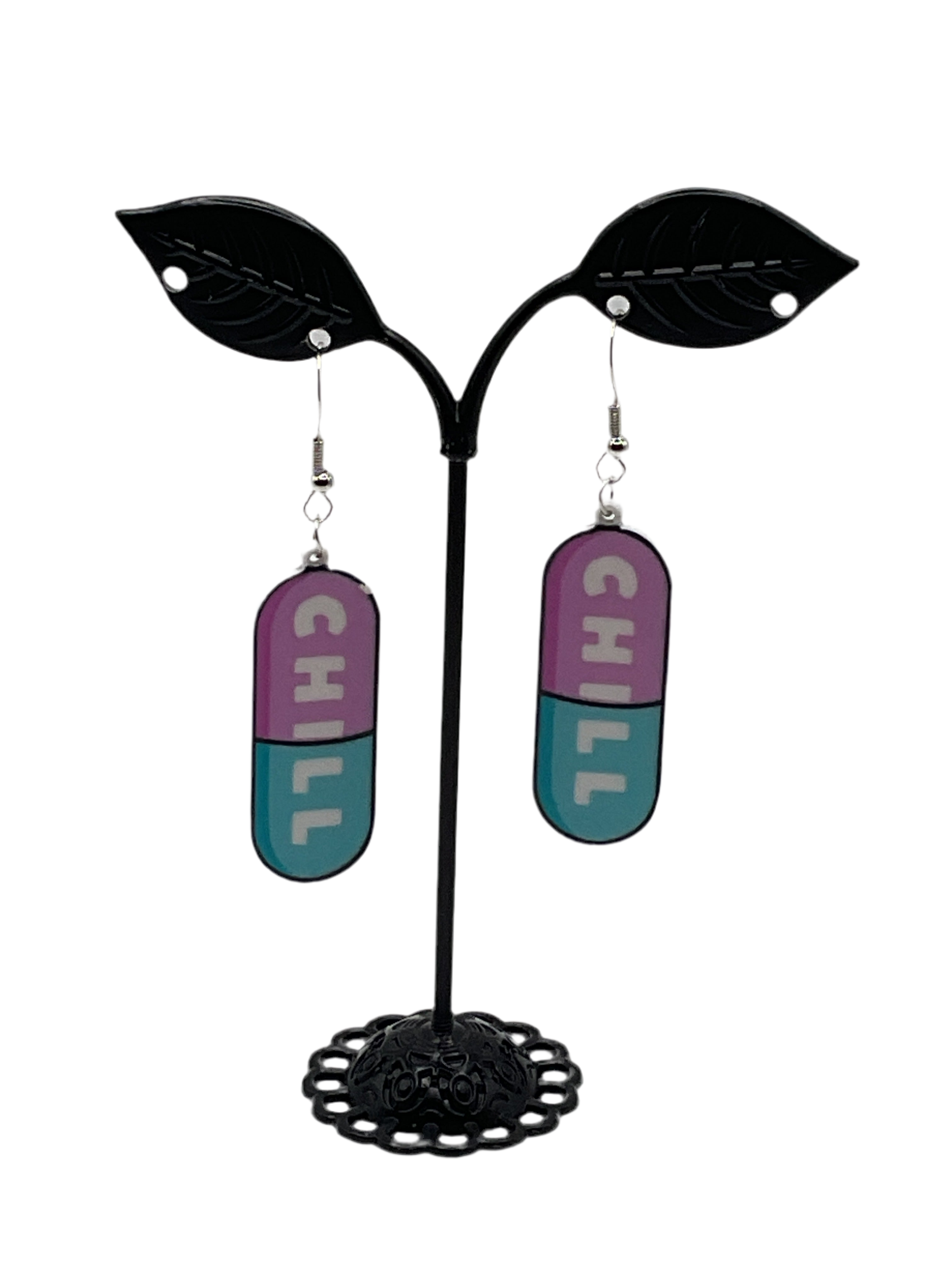 Chill Pill Earrings 2