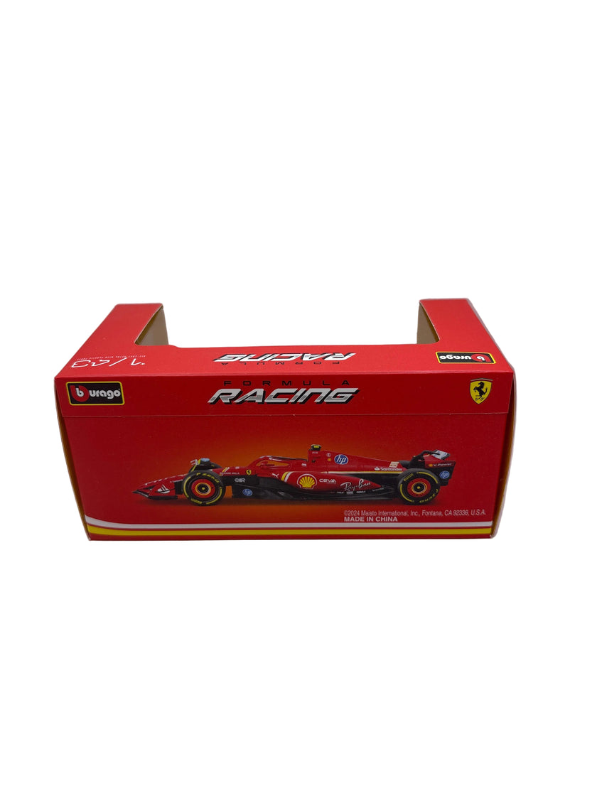 Burago SF-24 C.Sainz Diecast red