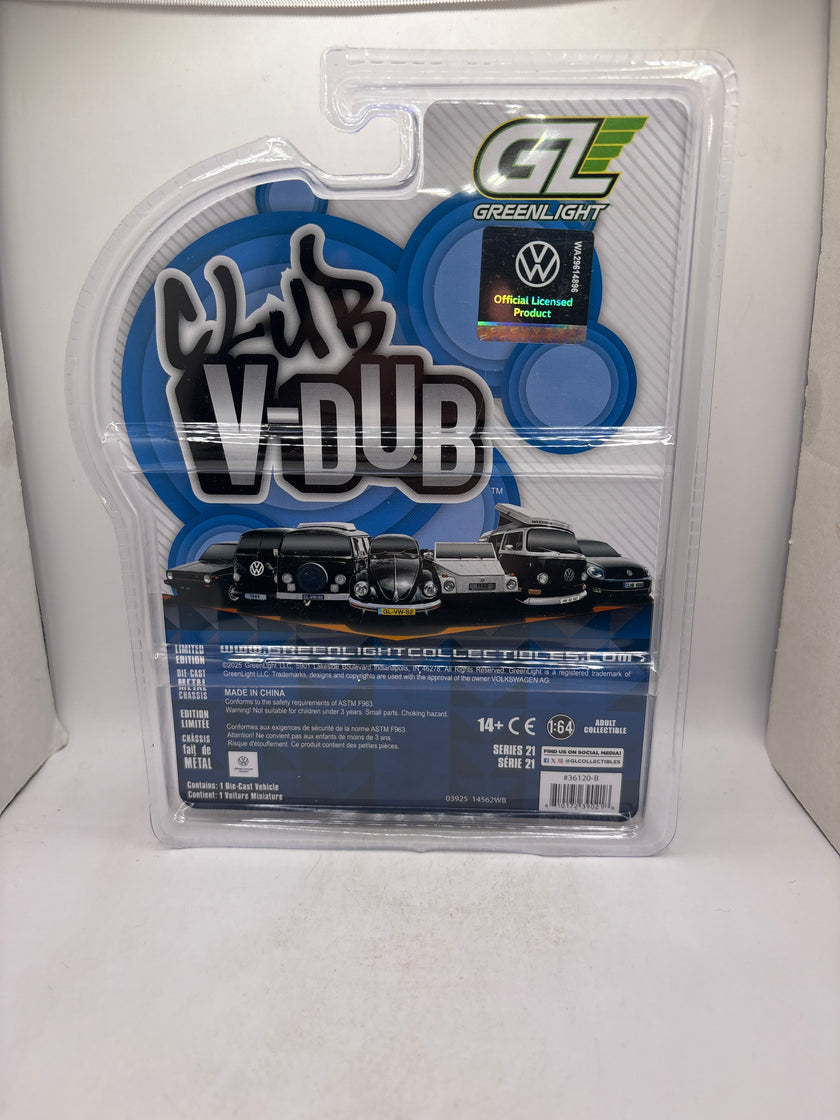 Greenlight 1963 Volkswagen Type 3 Panel Van Diecast red