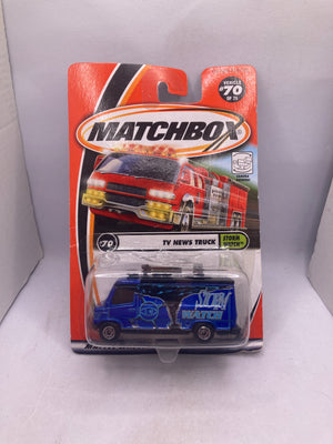 Matchbox TV News Truck Diecast