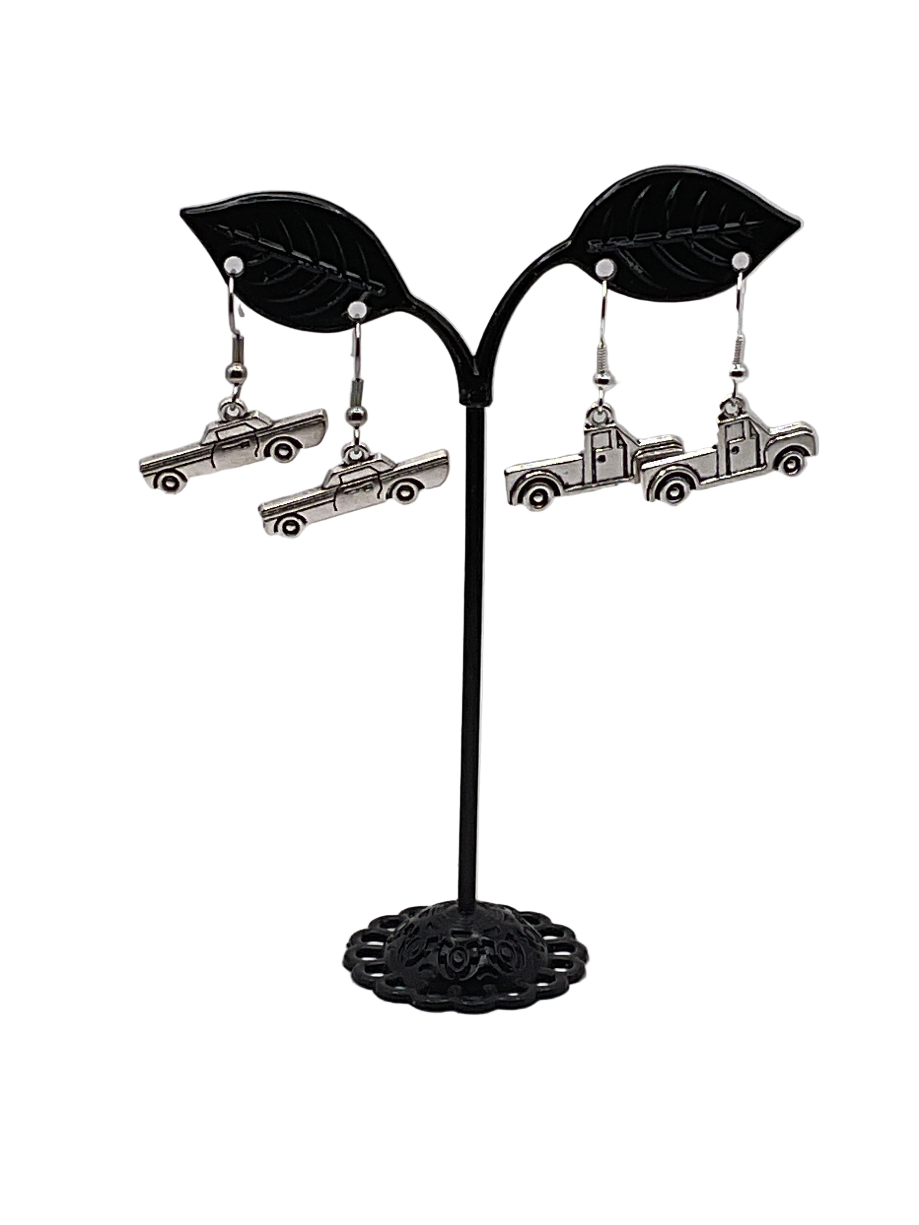 Car And Truck Earrings