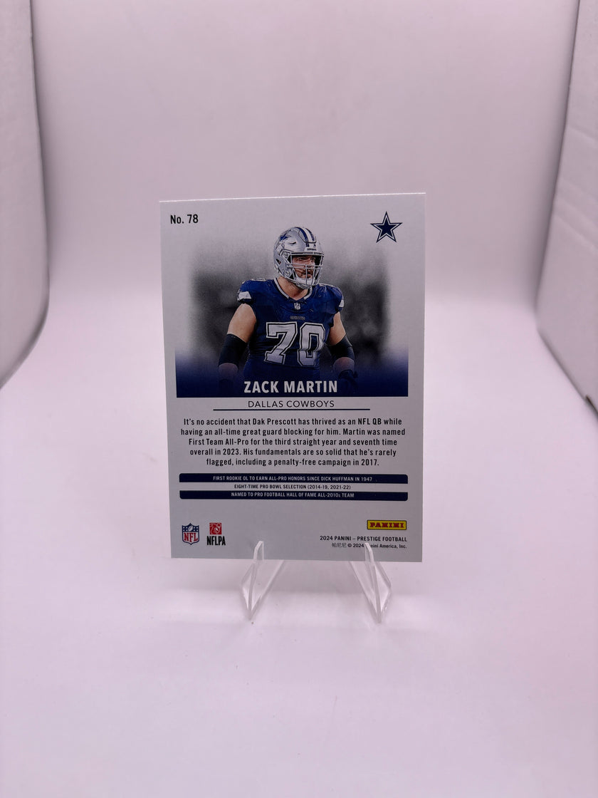 Panini Prestige Zack Martin