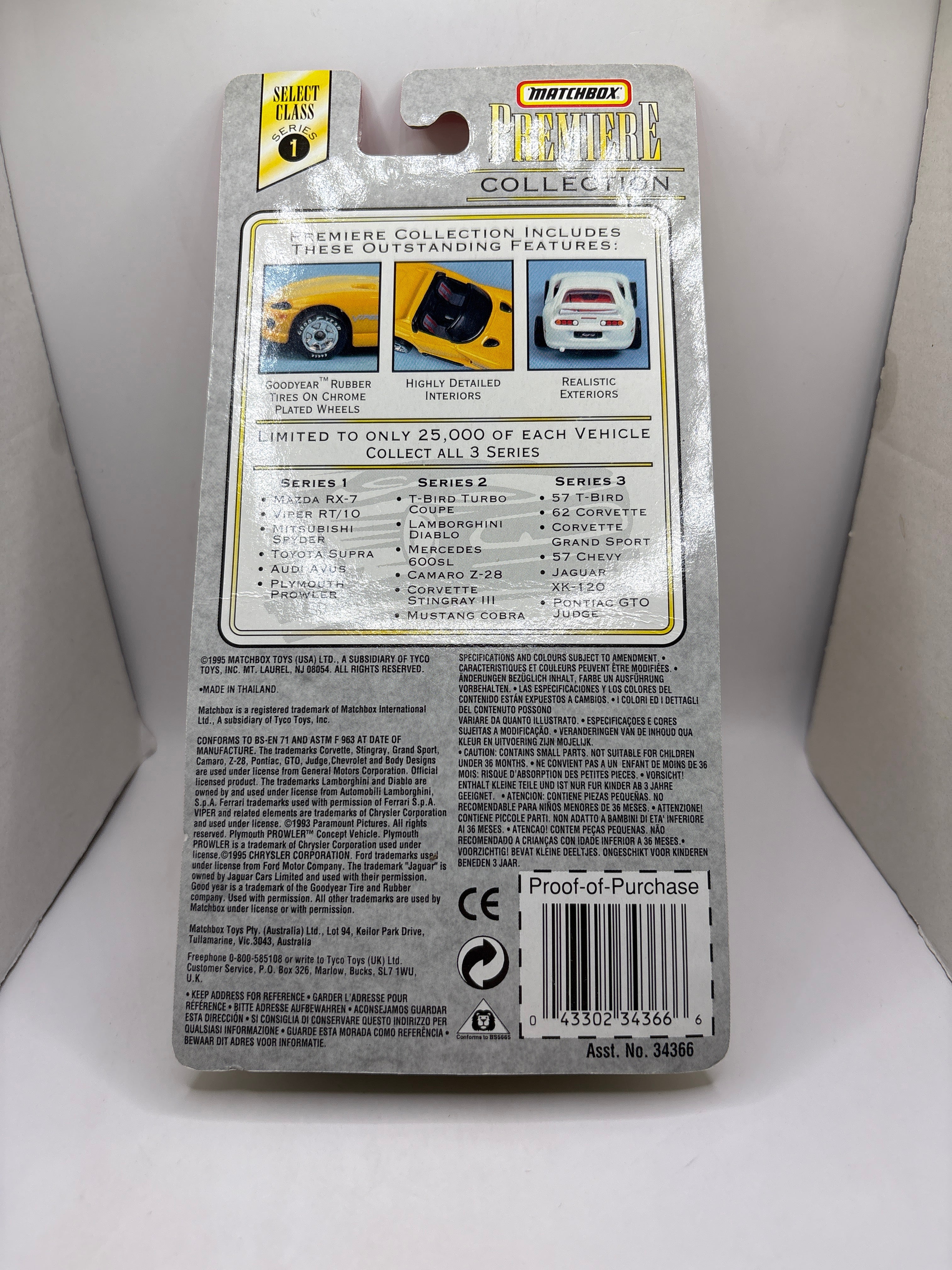 Matchbox Audi Avus Diecast red