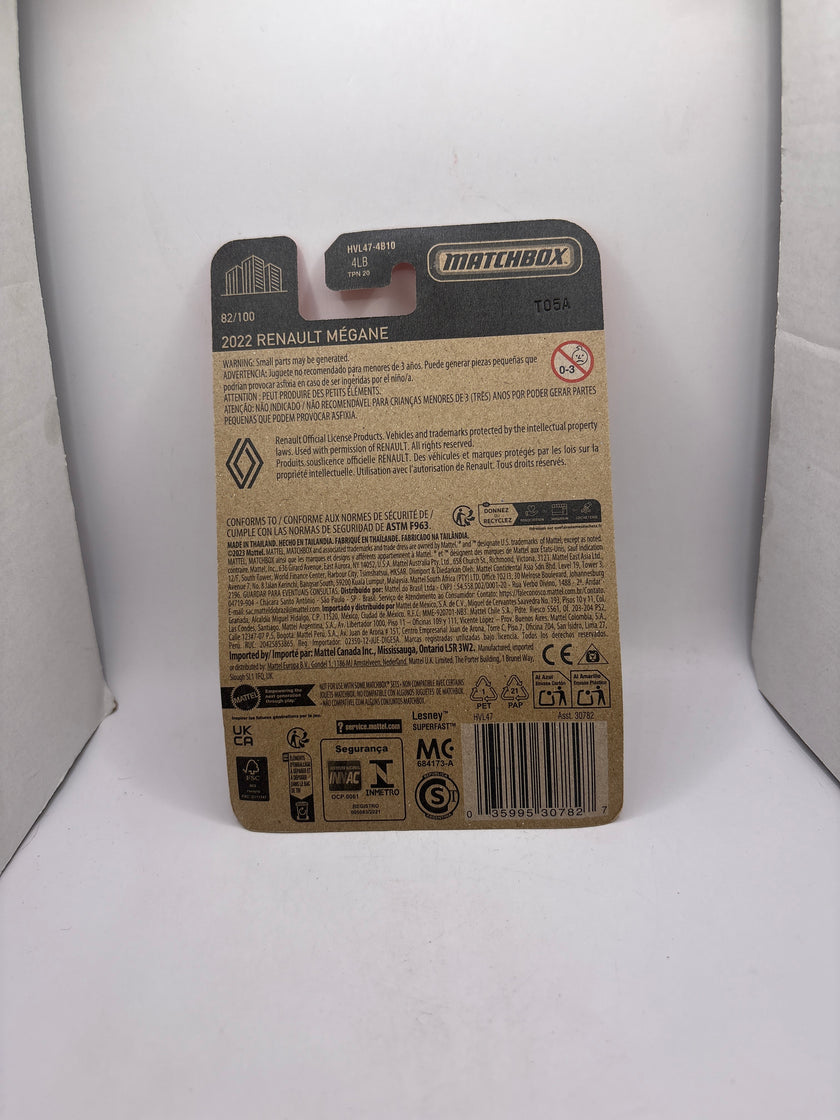 Matchbox 2022 Renault Megane Diecast