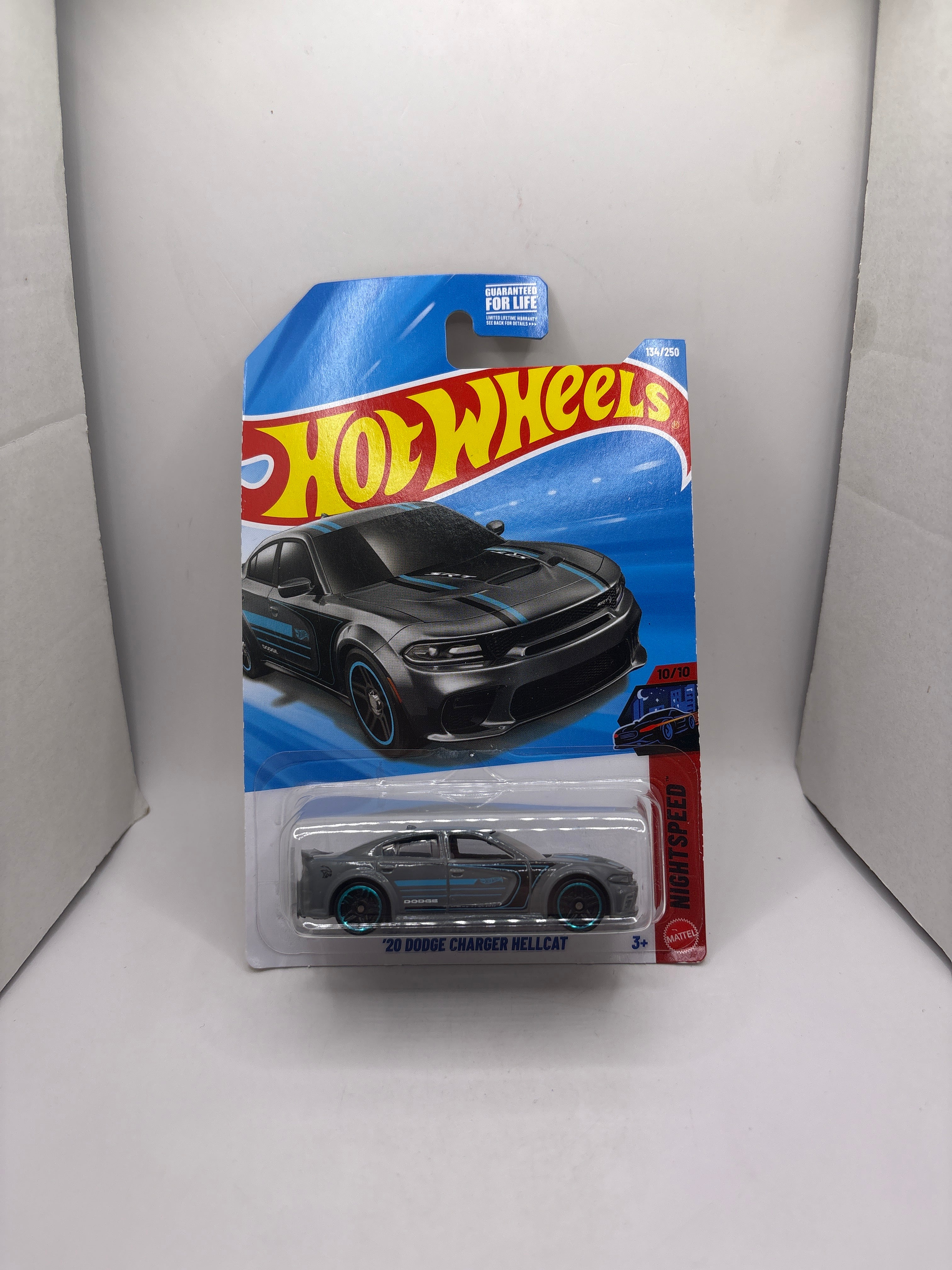 Hot Wheels 20 Dodge Charger Hellcat Diecast gray