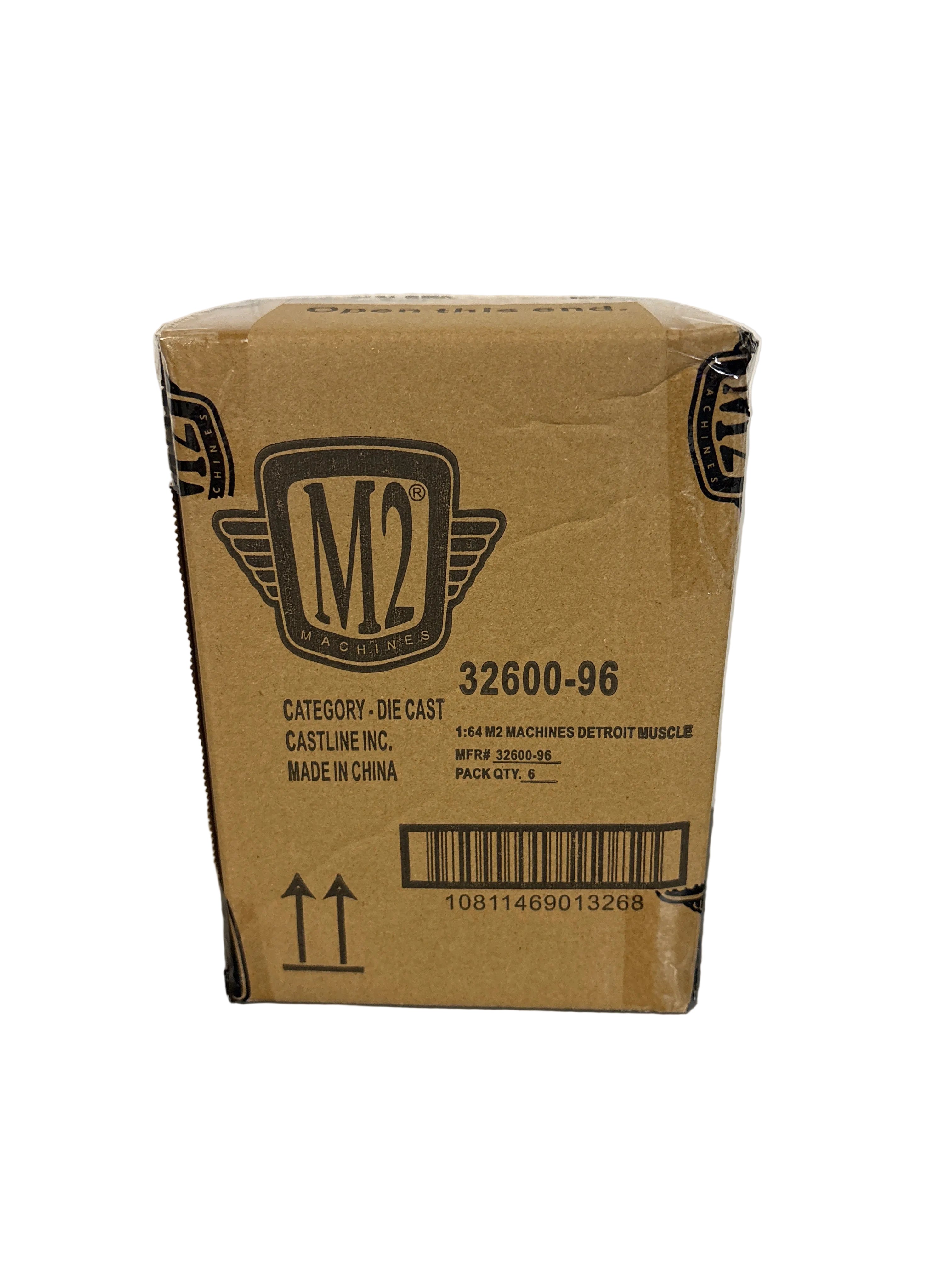 M2 Detroit Muscle Sealed Case Diecast multi color
