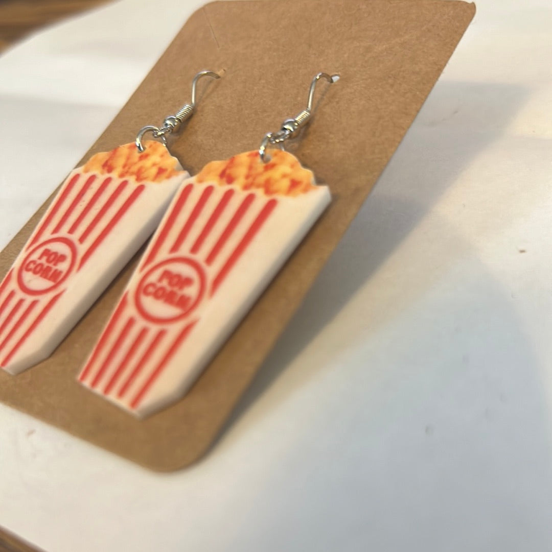 Popcorn earrings