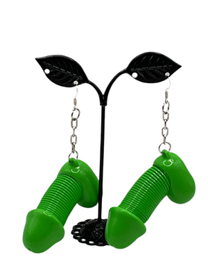 Slinky penis ear rings