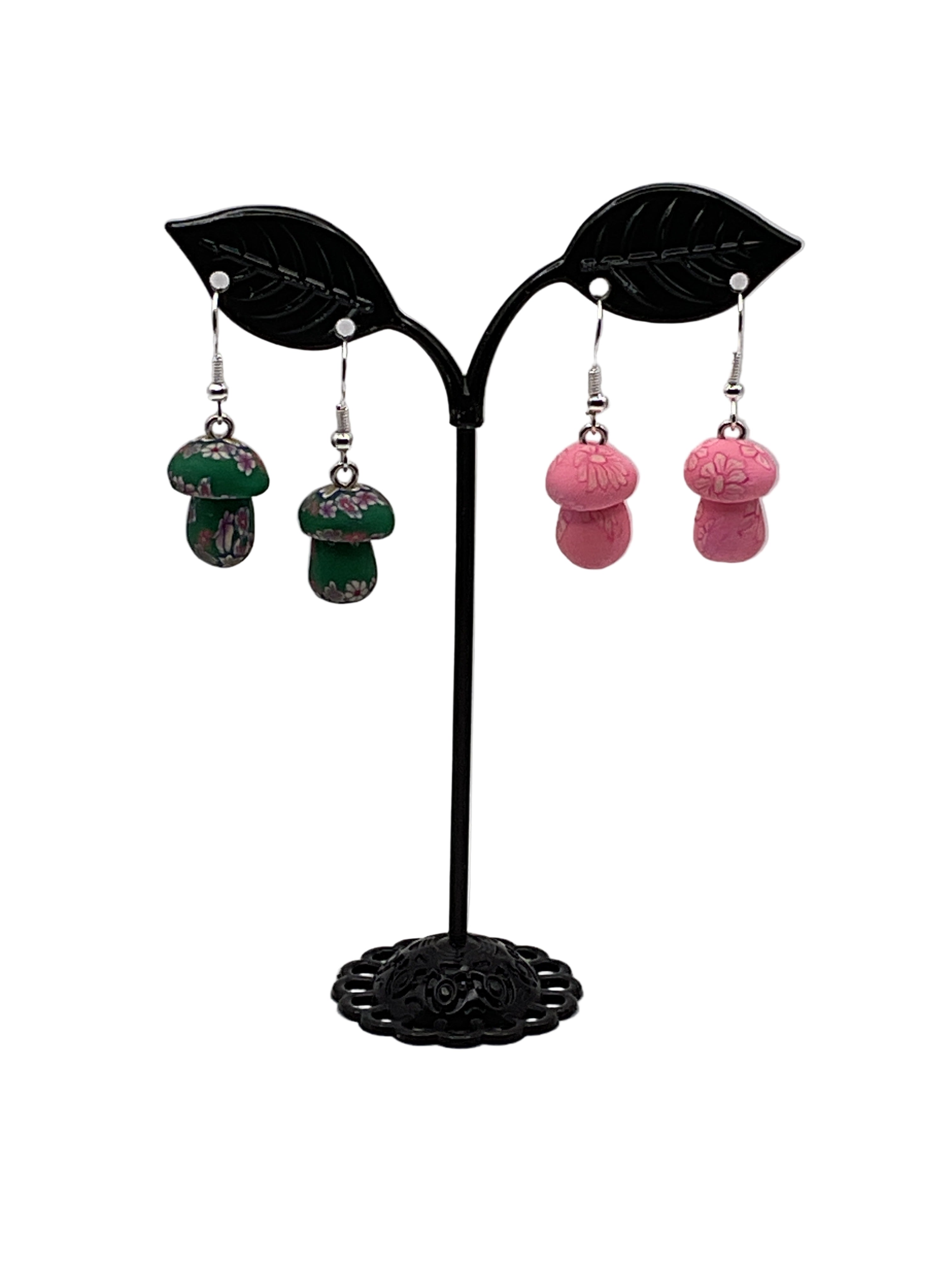 Clay Mushroom Earrings